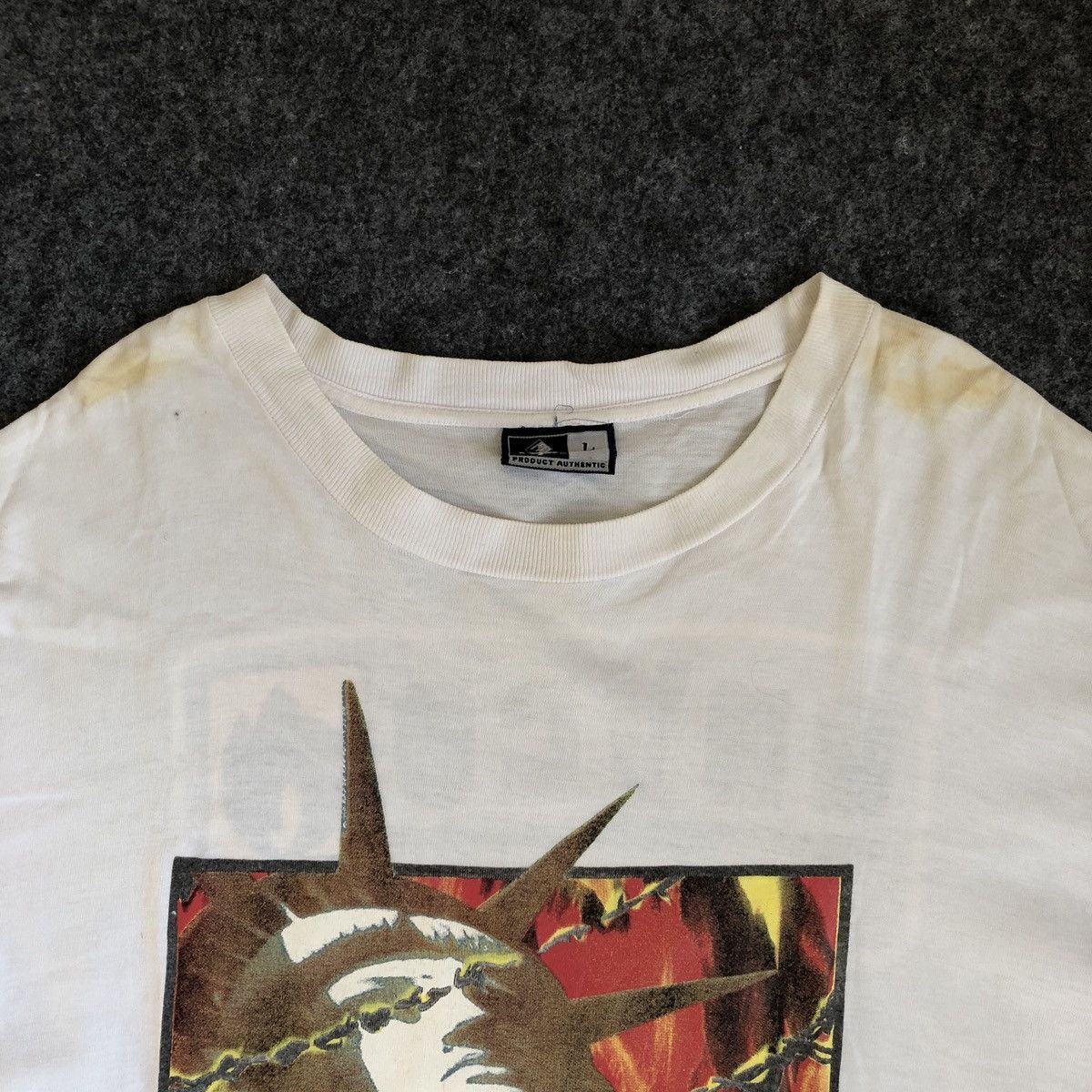 Vintage Vintage Enyce T-Shirt Size US L / EU 52-54 / 3 - 3 Thumbnail