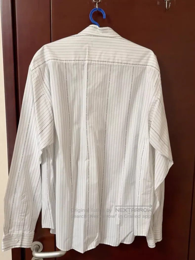 Balenciaga Balenciaga size 37 Logo Striped Shirt Size US L / EU 52-54 / 3 - 4 Thumbnail