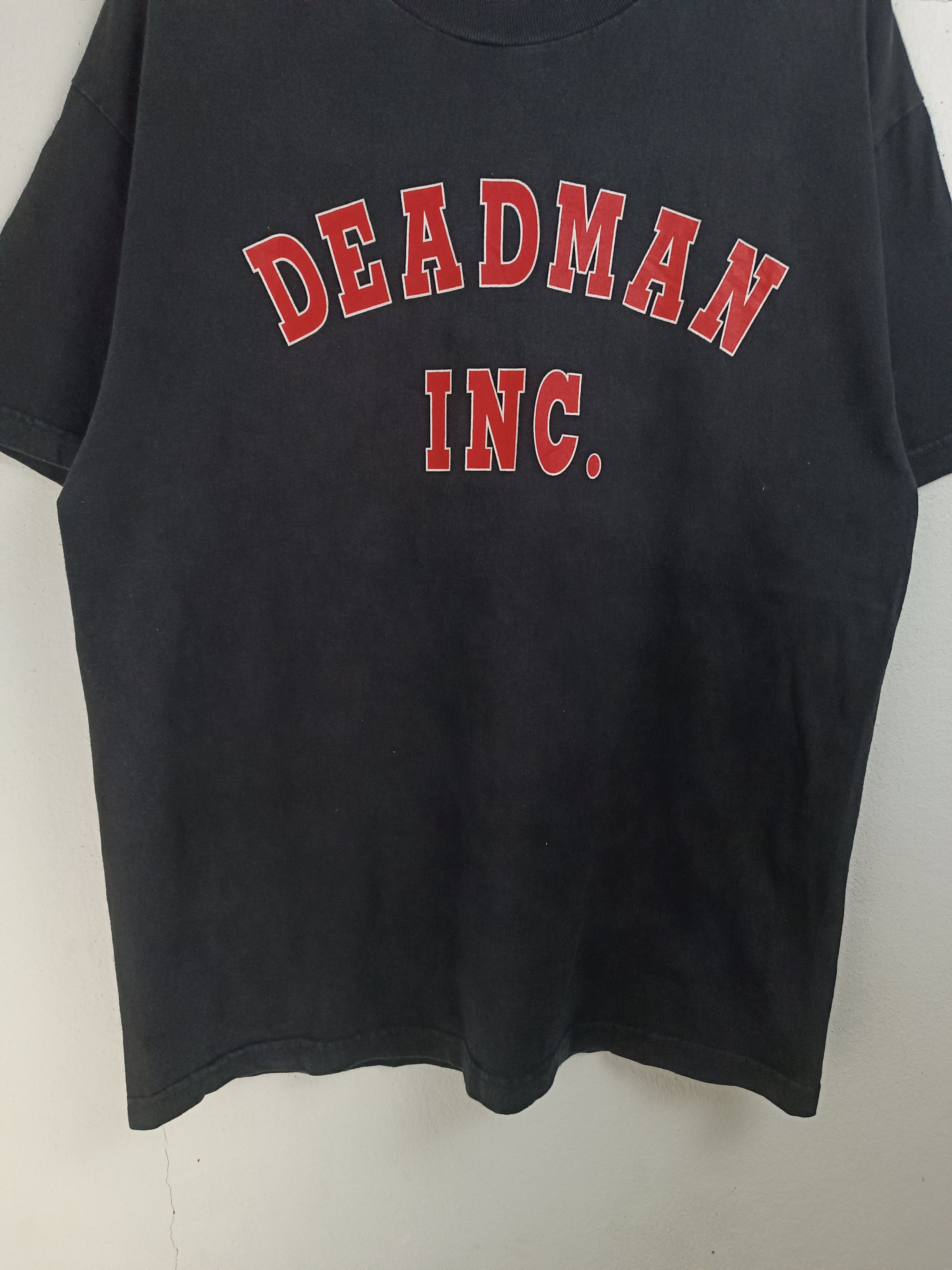 WWE VINTAGE 2000s DEADMAN INC THE UNDERTAKER FADED WWF WWE TEE Size US L / EU 52-54 / 3 - 7 Thumbnail
