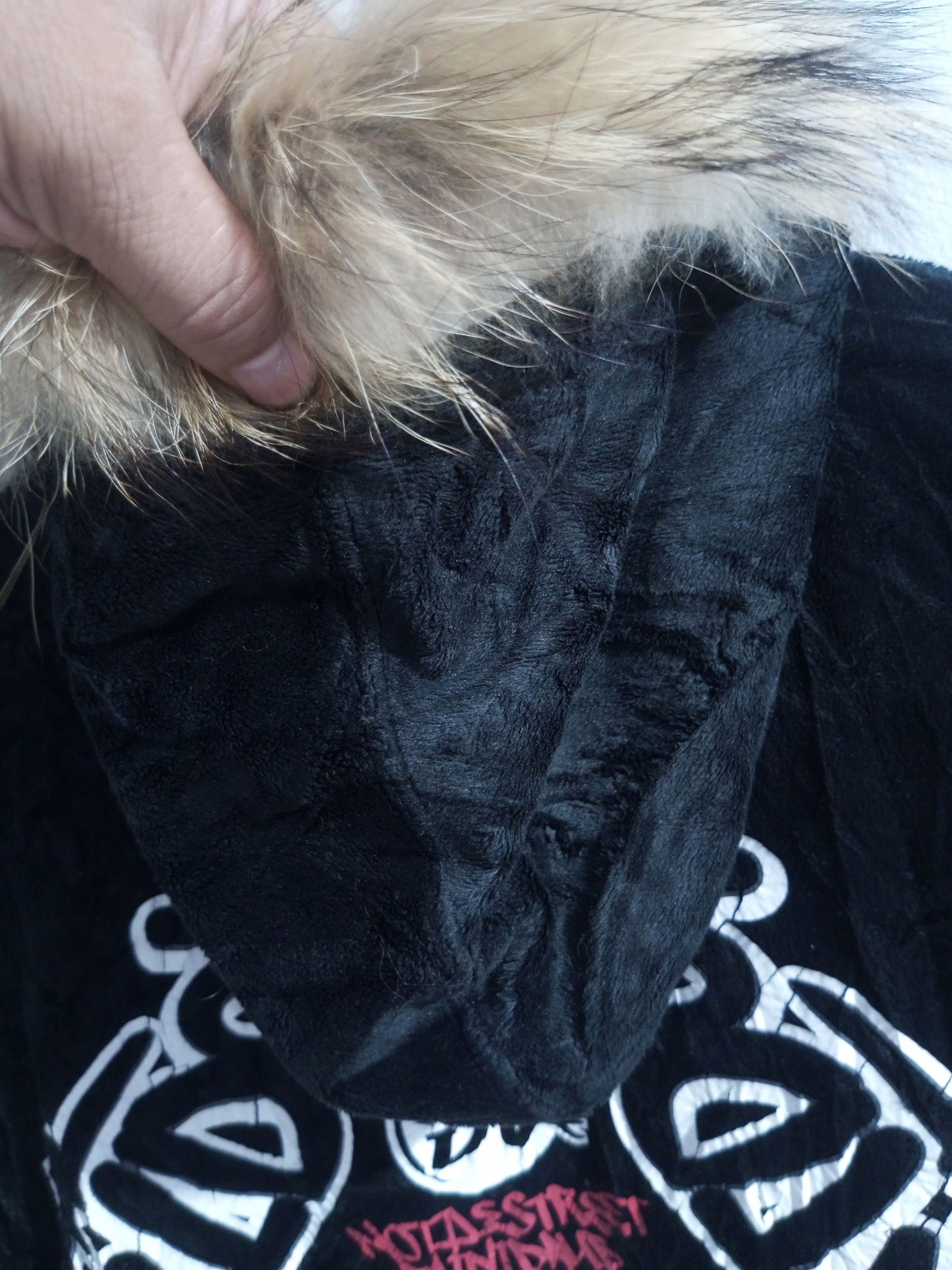 Hysteric Glamour Vintage OSB one sunday best velvet fur hoodie Size US M / EU 48-50 / 2 - 11 Thumbnail