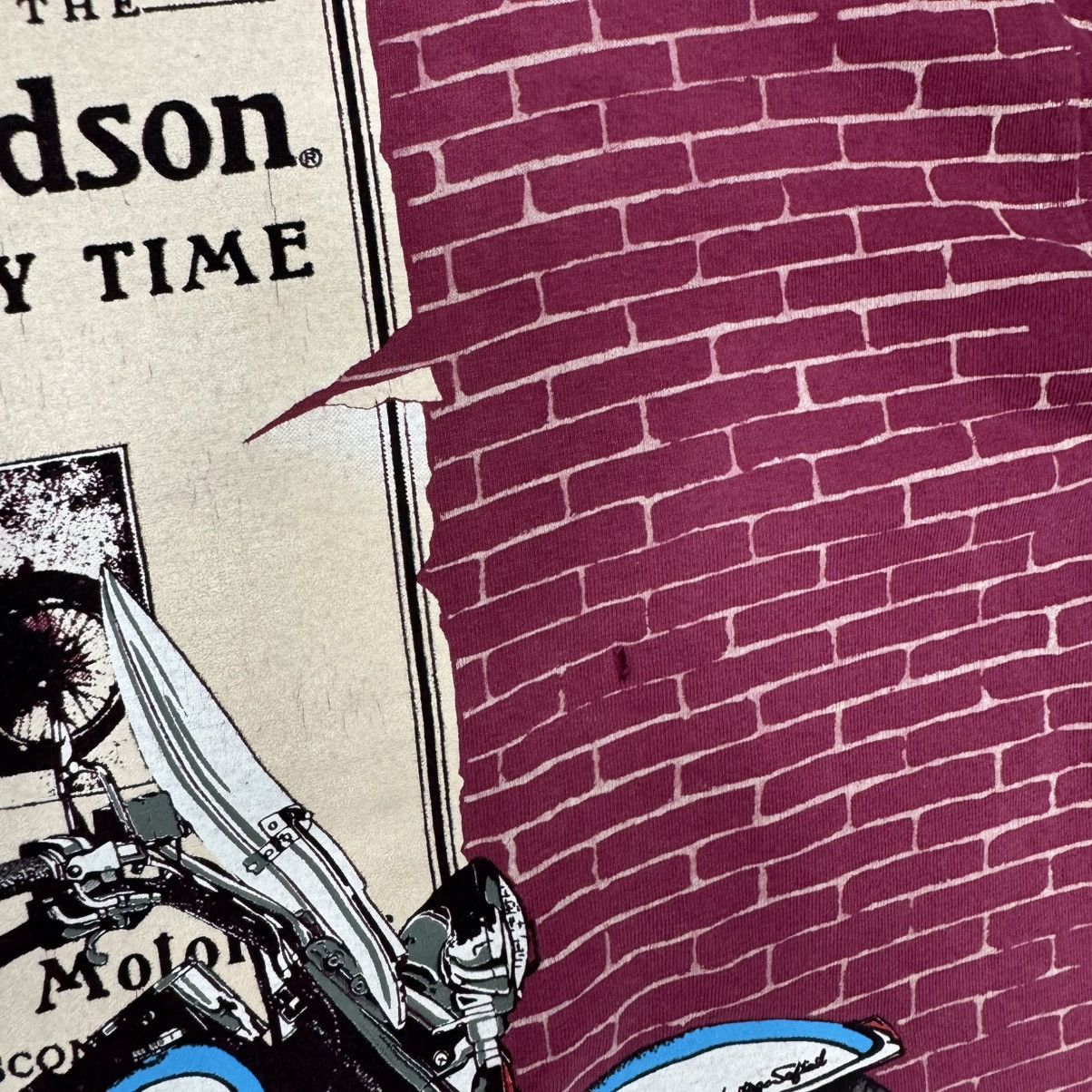 Harley Davidson × Vintage Harley Davidson vintage Shirt overprint 90s Size US XL / EU 56 / 4 - 6 Thumbnail