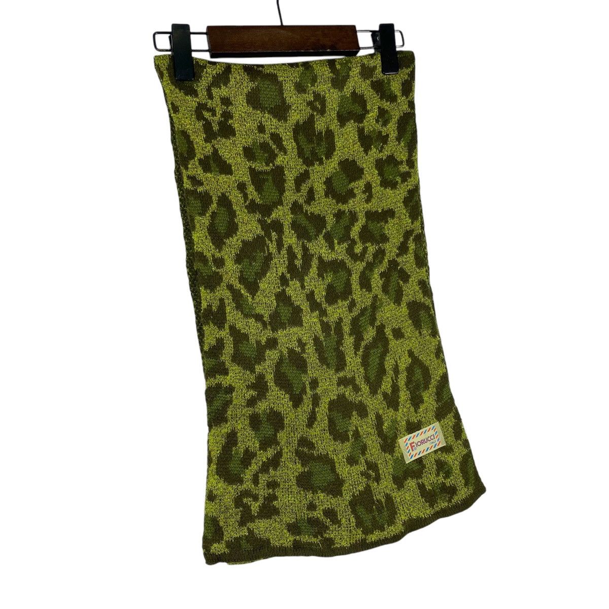 Fiorucci × Vintage Vintage Fiorucci Italy Camouflage Scarf Muffler Size ONE SIZE - 3 Thumbnail