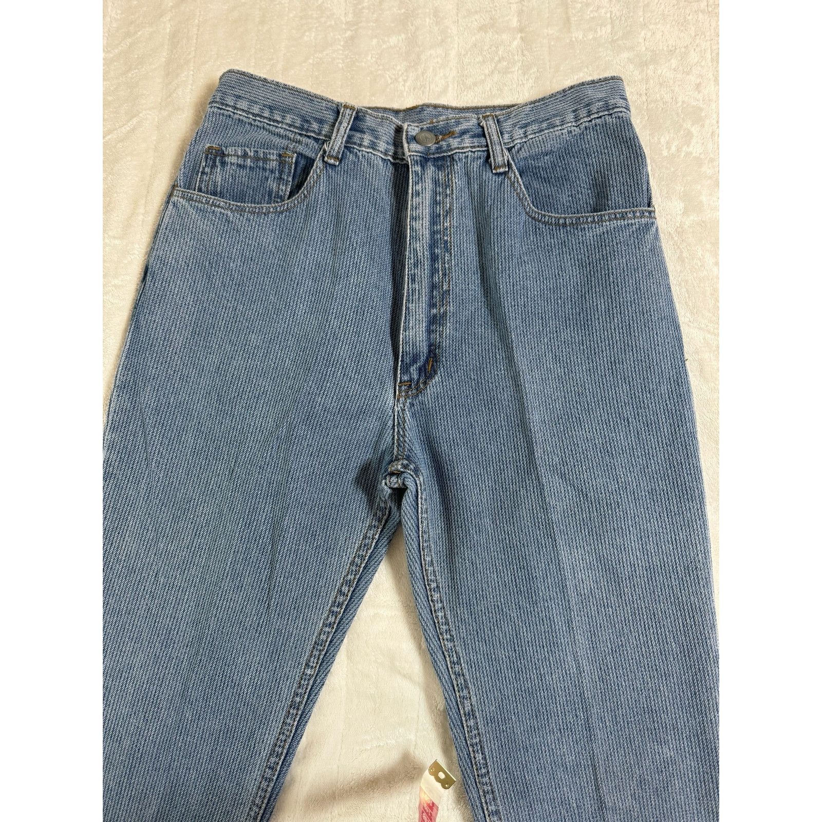 Unknown London Vintage Lona Jeans Blue Flare Bootcut Denim Pants Size 30 Size 30" / US 8 / IT 44 - 3 Thumbnail