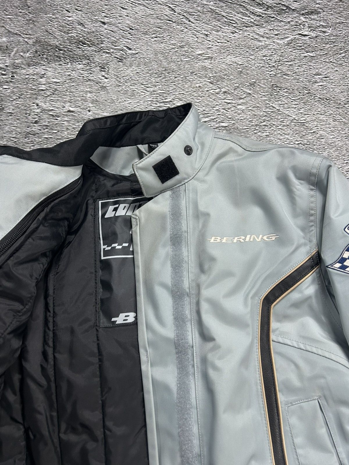 Vintage Bering Racing Jacket vintage grey Size US S / EU 44-46 / 1 - 9 Thumbnail