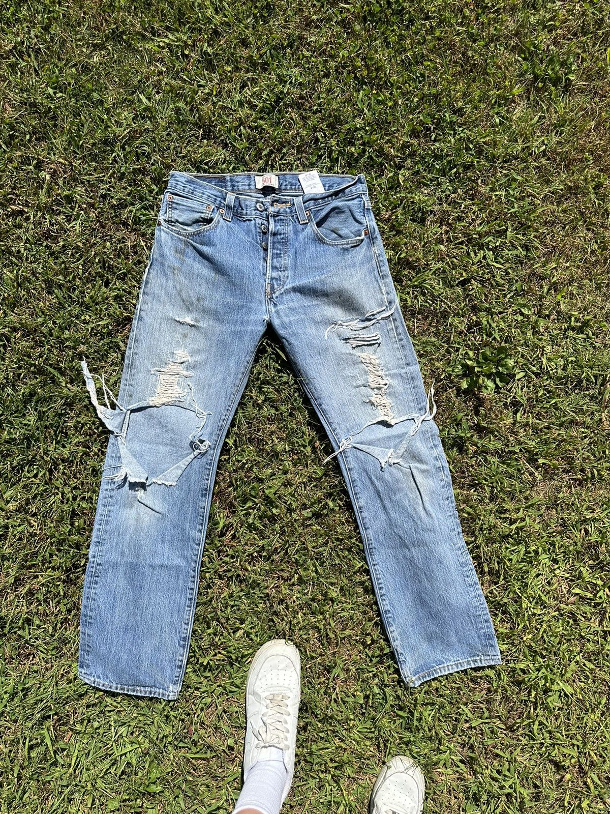 Levi's × Levi's Vintage Clothing × Vintage Vintage 502’s Levi’s 32x32 Size US 32 / EU 48 - 1 Thumbnail