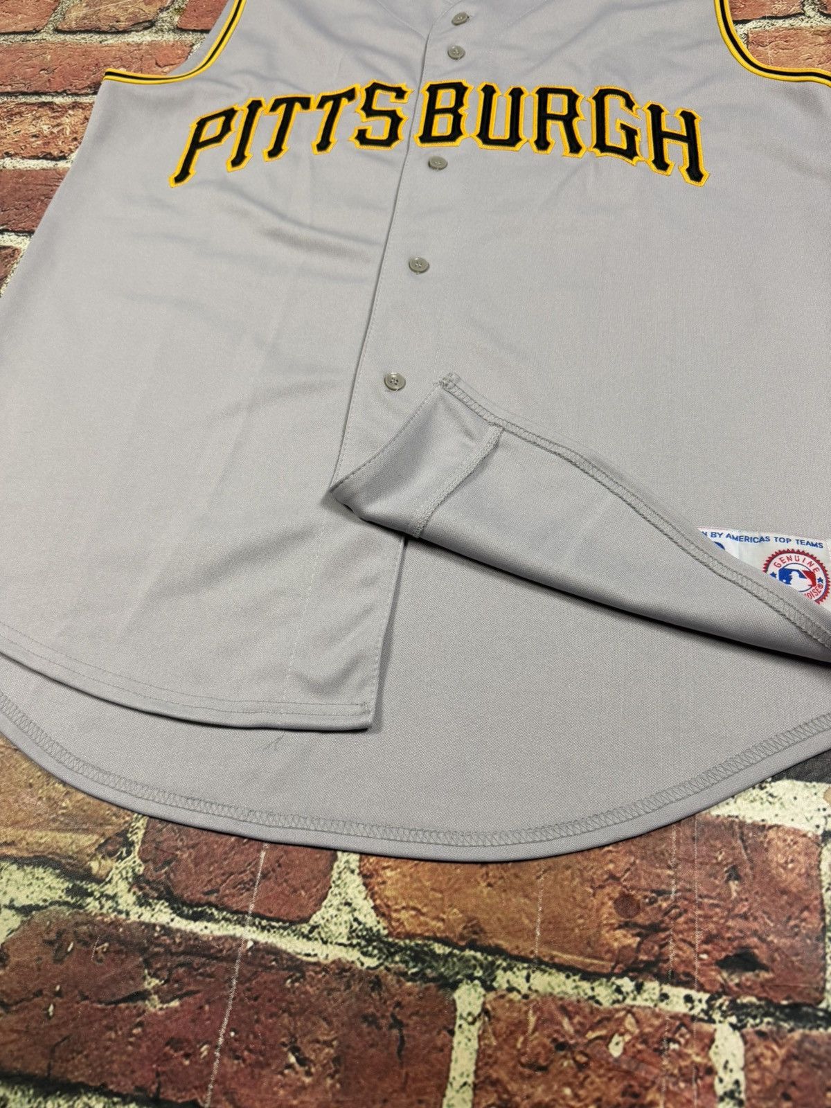 Russell Athletic Vintage Pittsburgh Pirates Brian Giles #24 Sleeveless Jersey Size US M / EU 48-50 / 2 - 8 Thumbnail