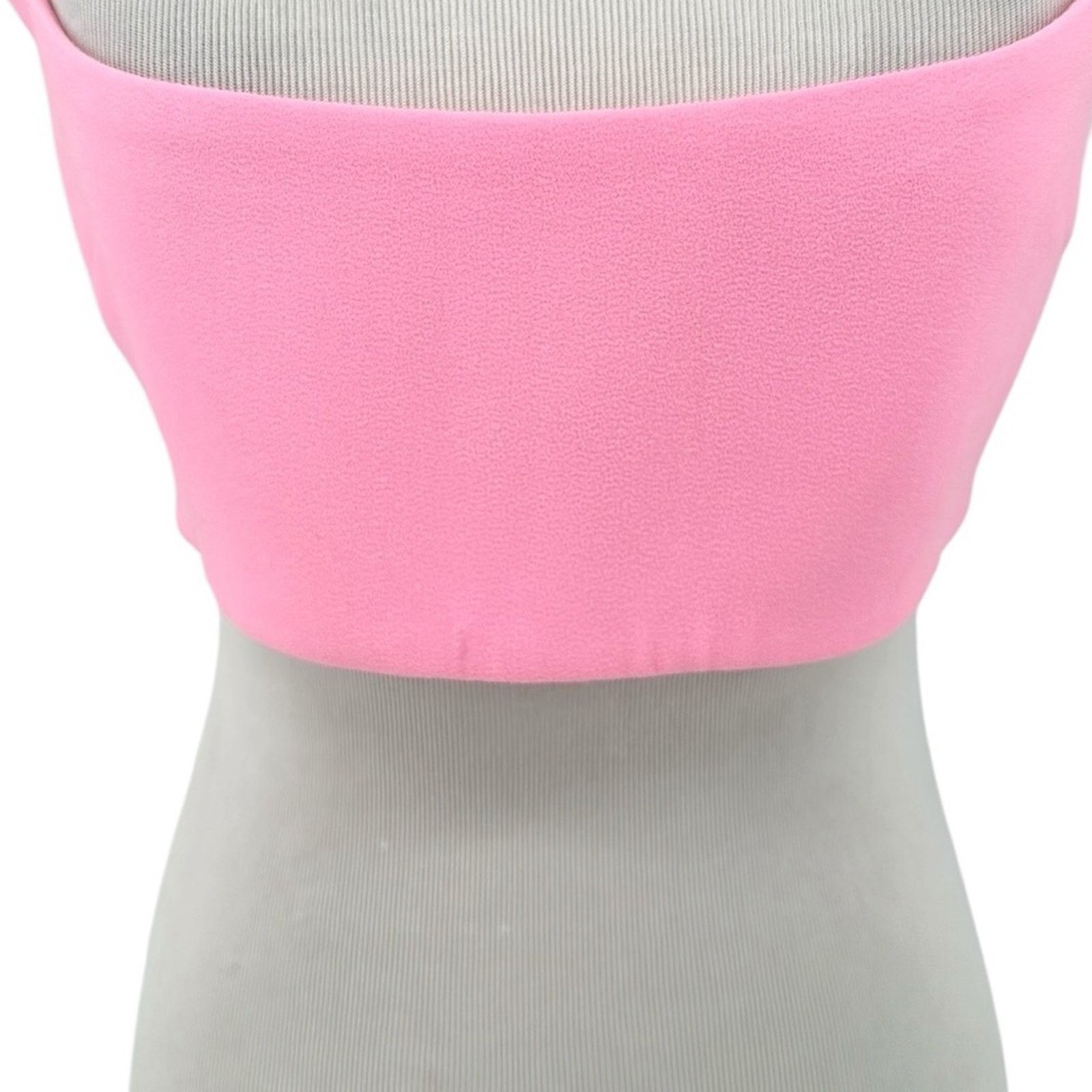 Alex Perry Alex Perry Rae Stretch Crepe Crop Tank Top Pink US Size 4 Size S / US 4 / IT 40 - 3 Thumbnail