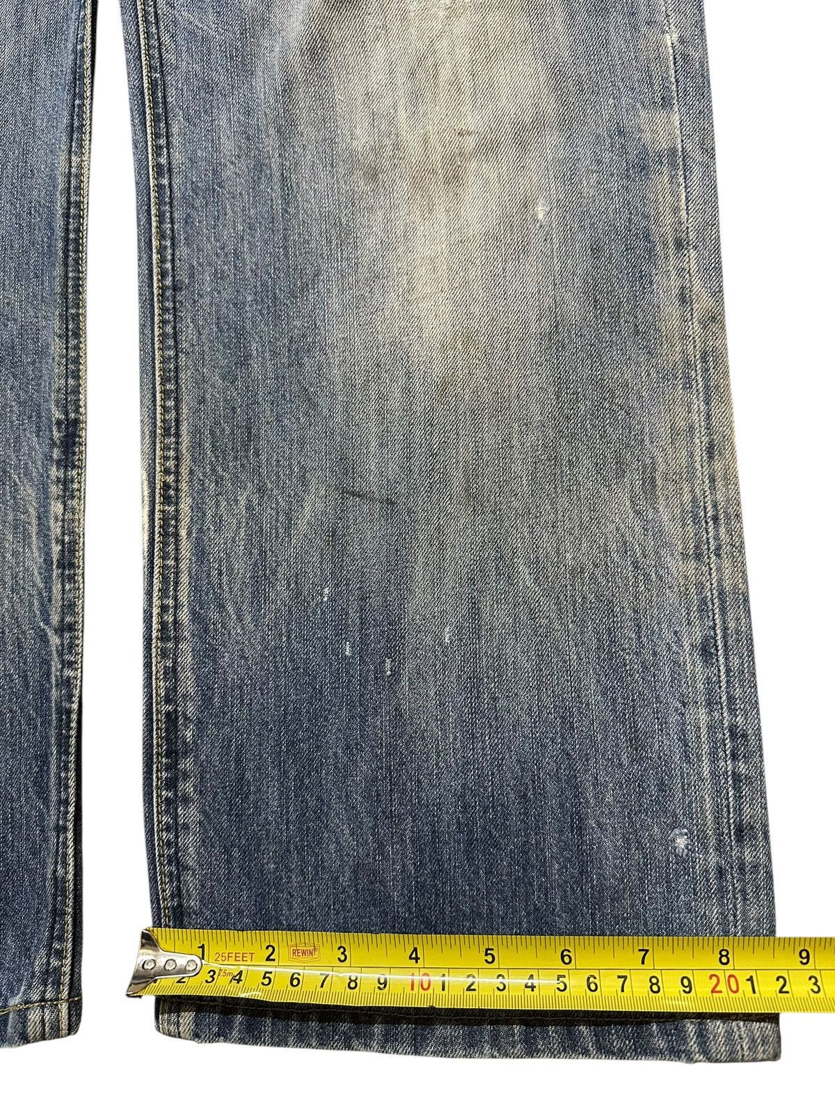 Japanese Brand Vintage Japanese Brand Mud Wash Distressed Baggy Jeans Size US 35 - 17 Thumbnail