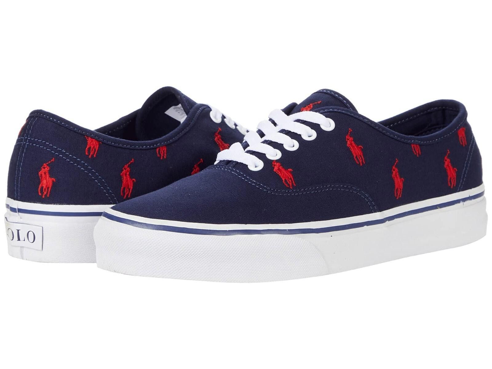 Polo Ralph Lauren POLO RALPH LAUREN Keaton Newport Sneaker Pony 8.5 D NEW Box Size US 8.5 / EU 41-42 - 1 Thumbnail