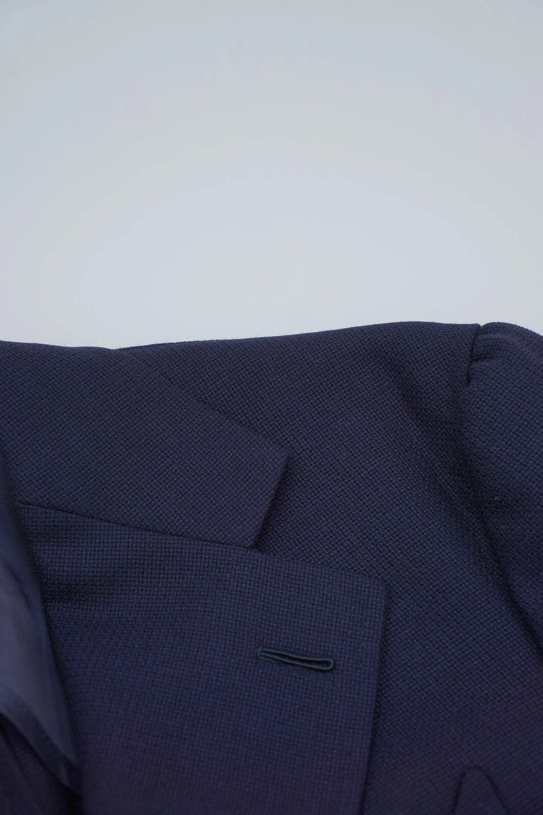 Suitsupply Men Suitsupply Suit La Spalla Wool Huddersfield Blue UK/US34 Size 34R - 4 Thumbnail