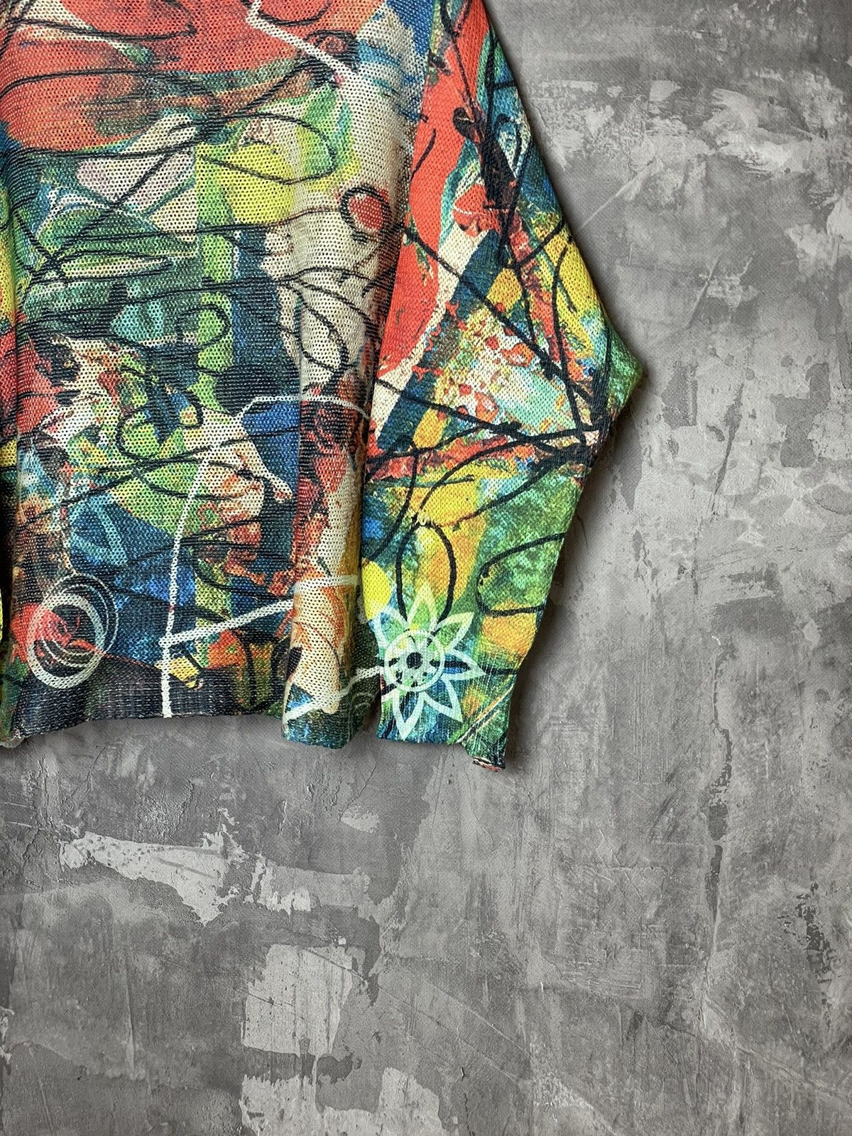 Vintage Y2K Top Blouse like jpg gaultier renaissance margiela Size L / US 10 / IT 46 - 4 Thumbnail