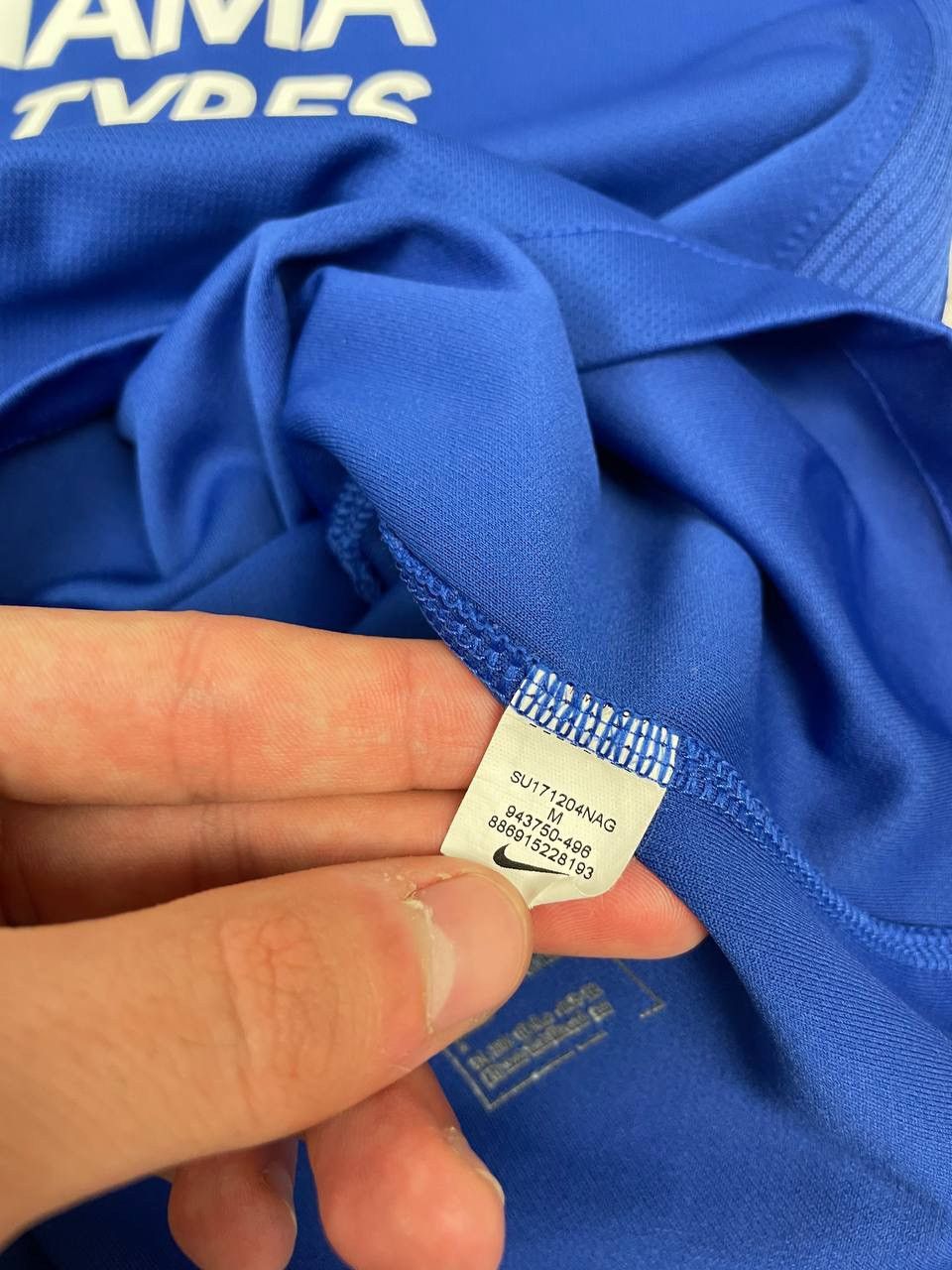 Chelsea Soccer Nike Chelsea 2017 2018 #9 Player Issue Home Shirt Jersey Size US M / EU 48-50 / 2 - 4 Thumbnail