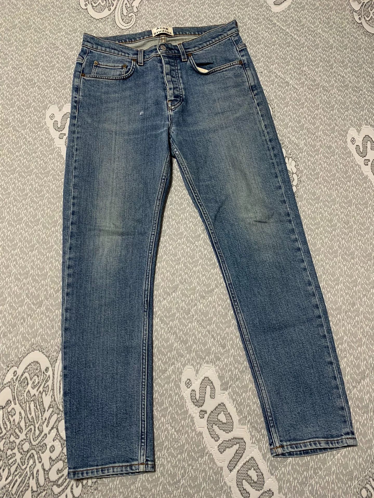 Acne Studios Acne Studios Washed Denim Jeans Size US 32 / EU 48 - 1 Thumbnail