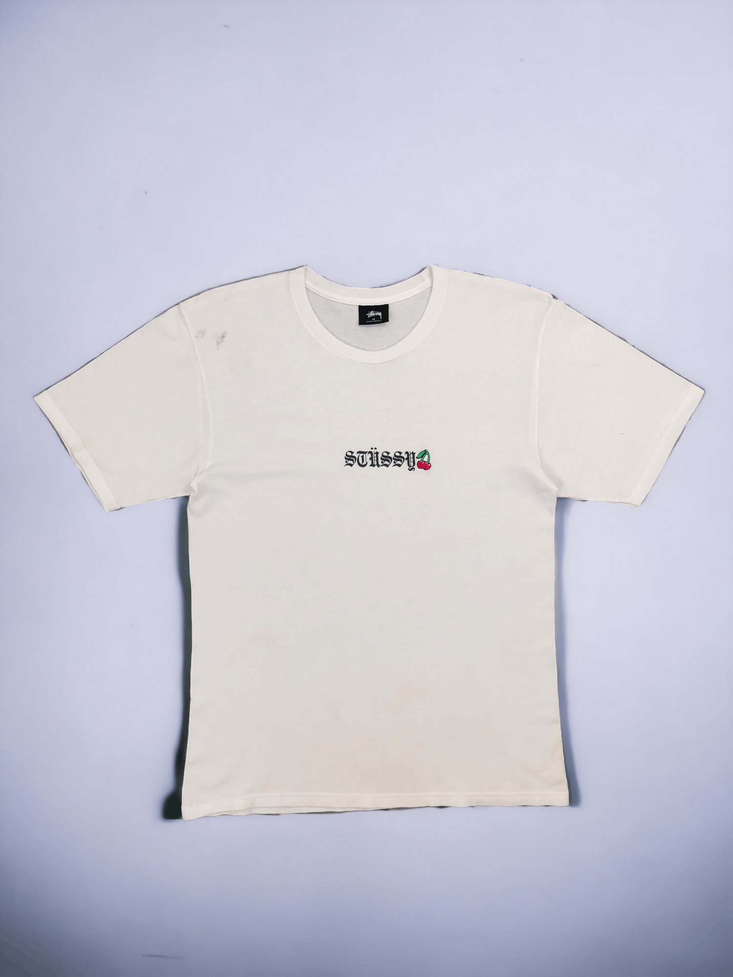 Stussy Vintage Stussy Small Signature T-Shirt White T0022 Size US M / EU 48-50 / 2 - 1 Thumbnail