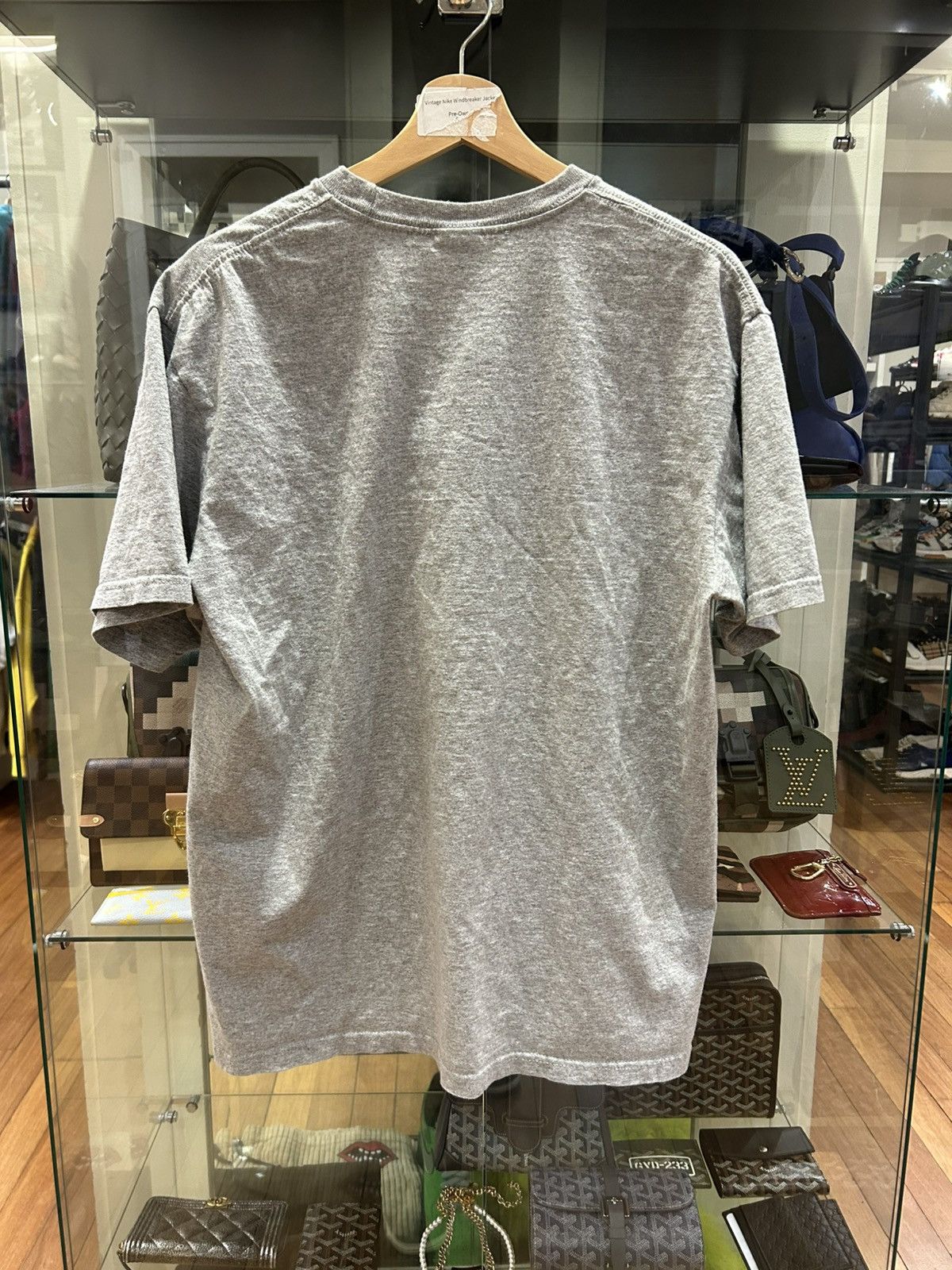 Supreme Supreme Emilio Pucci Box Logo Tee - Grey Size US M / EU 48-50 / 2 - 2 Thumbnail