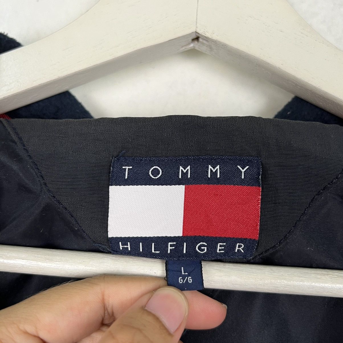 Tommy Hilfiger × Vintage 🔥 90s VINTAGE TOMMY HILFIGER FLEECE JACKET Size US L / EU 52-54 / 3 - 14 Thumbnail