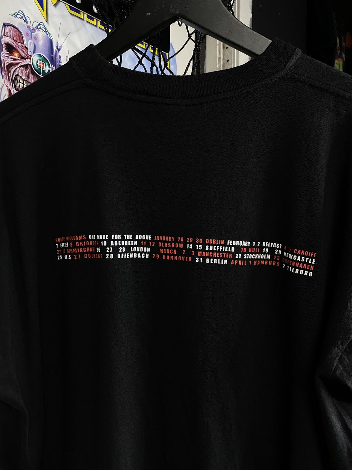 Vintage Vintage 90’s Robbie Williams Tour T-Shirt Adult Medium Size US M / EU 48-50 / 2 - 3 Thumbnail
