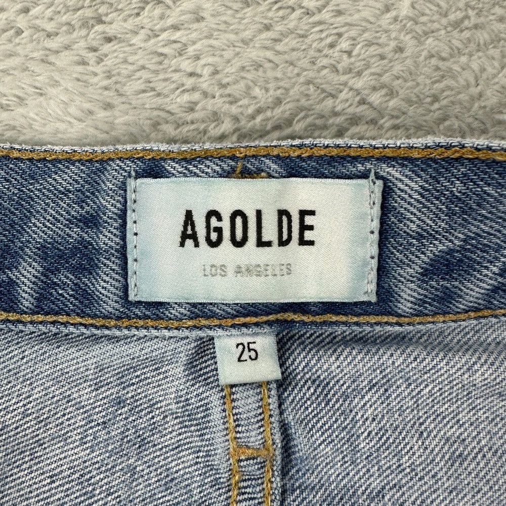 Agolde Agolde Ripped Straight Leg Jeans Women’s Size 25 US Size 25" / US 0 / IT 36 - 9 Thumbnail