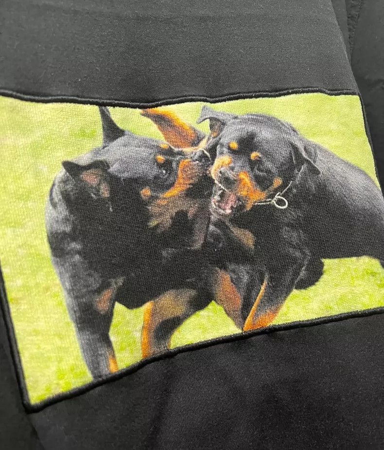 Other Givenchy Short-Sleeved T-Shirt with Appliquéd Dog Size US M / EU 48-50 / 2 - 3 Thumbnail