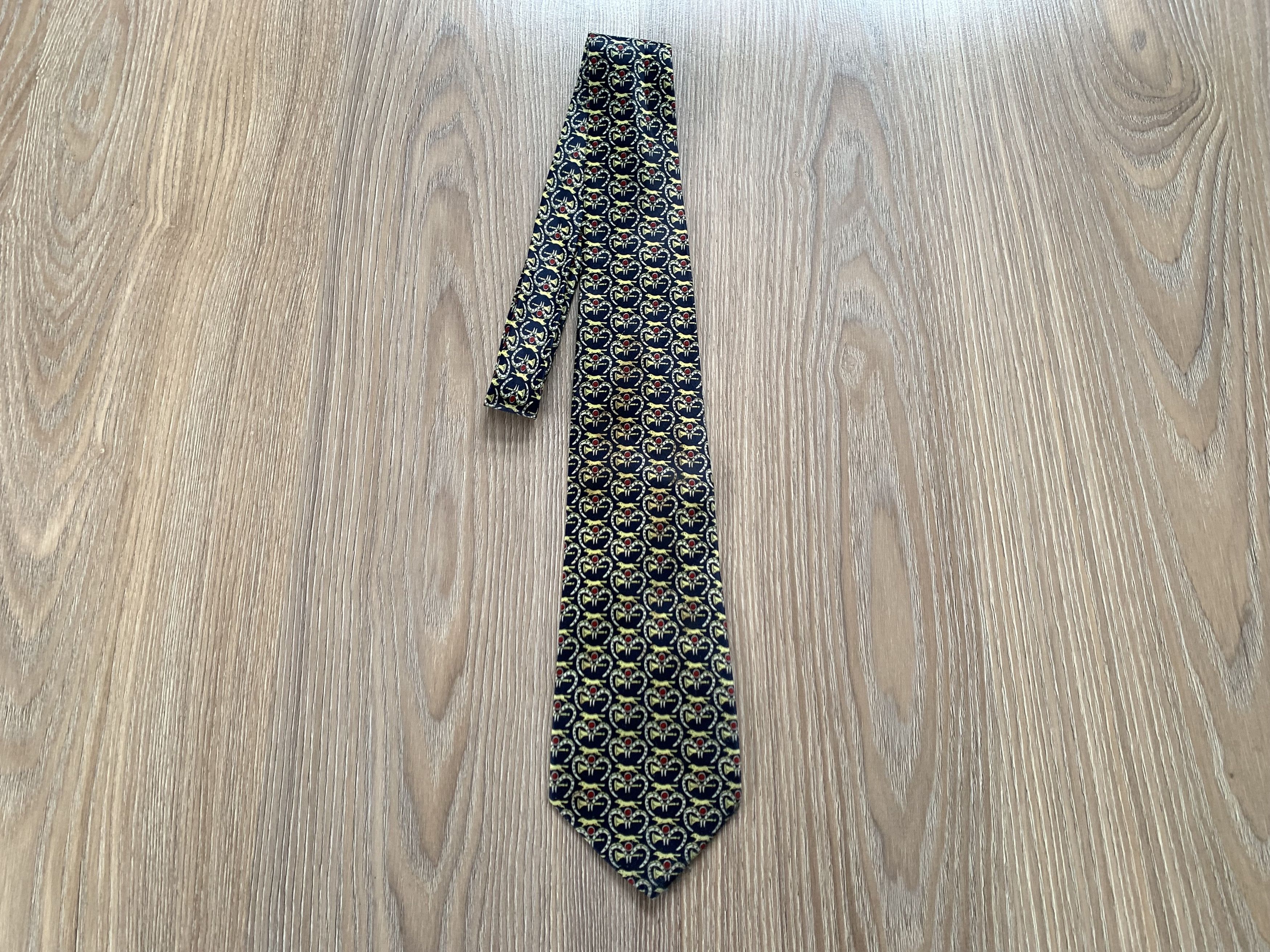 Other Charlize Italian Monogram Silk Tie Size ONE SIZE - 2 Thumbnail