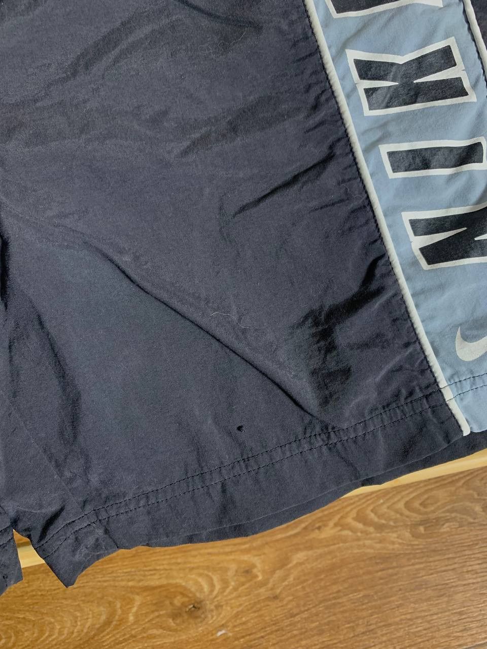Nike VERY RARE NIKE RETRO NYLON SHORTS BIG LOGO DRILL Y2K 90s SK8 Size US 32 / EU 48 - 6 Thumbnail