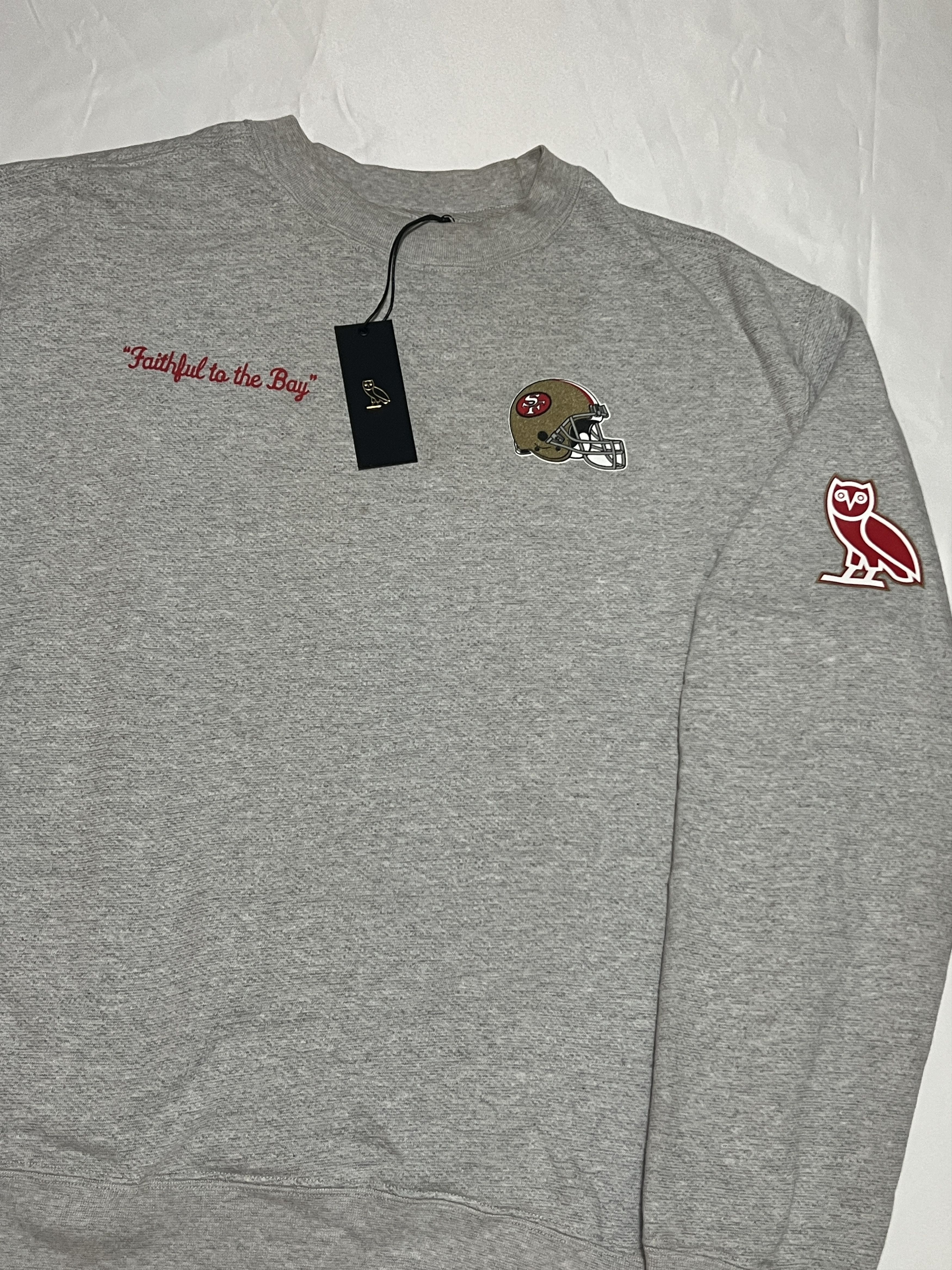 Drake OVO x NFL San Francisco 49ers Crewneck Size US L / EU 52-54 / 3 - 4 Thumbnail
