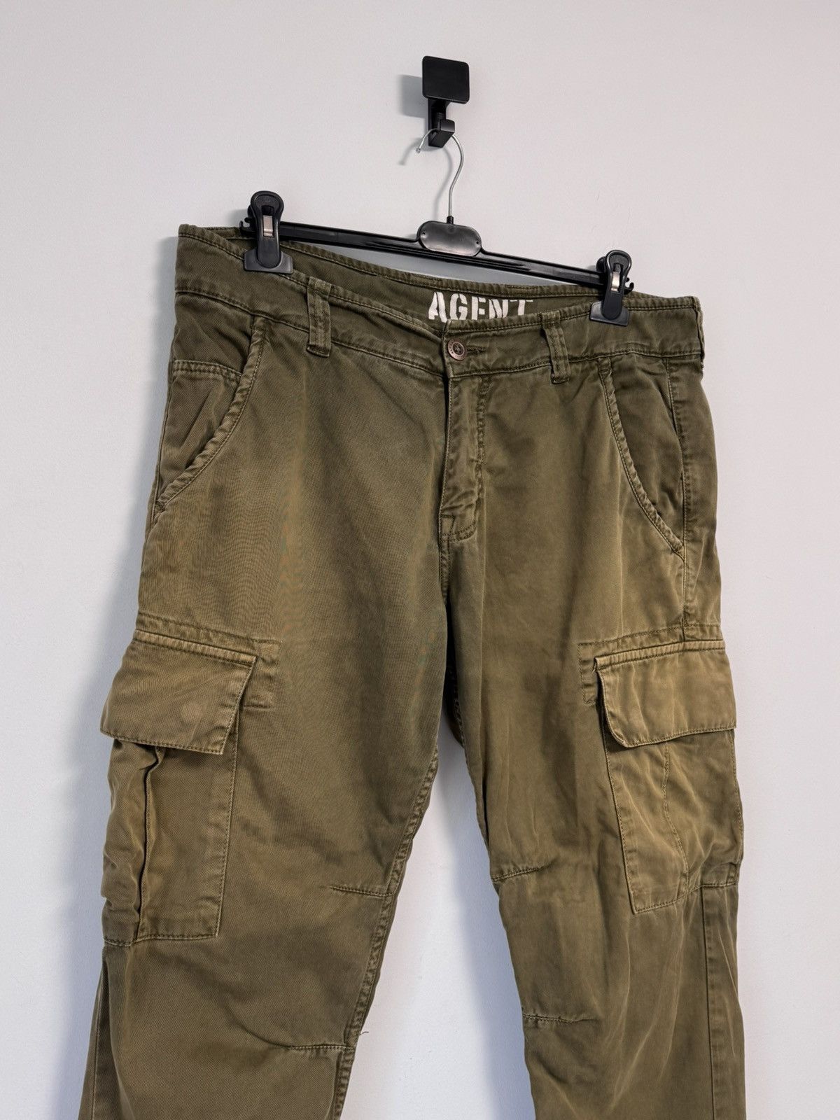 Alpha Industries × Vintage Alpha Industries Vintage Cargo Pants Size US 36 / EU 52 - 2 Thumbnail
