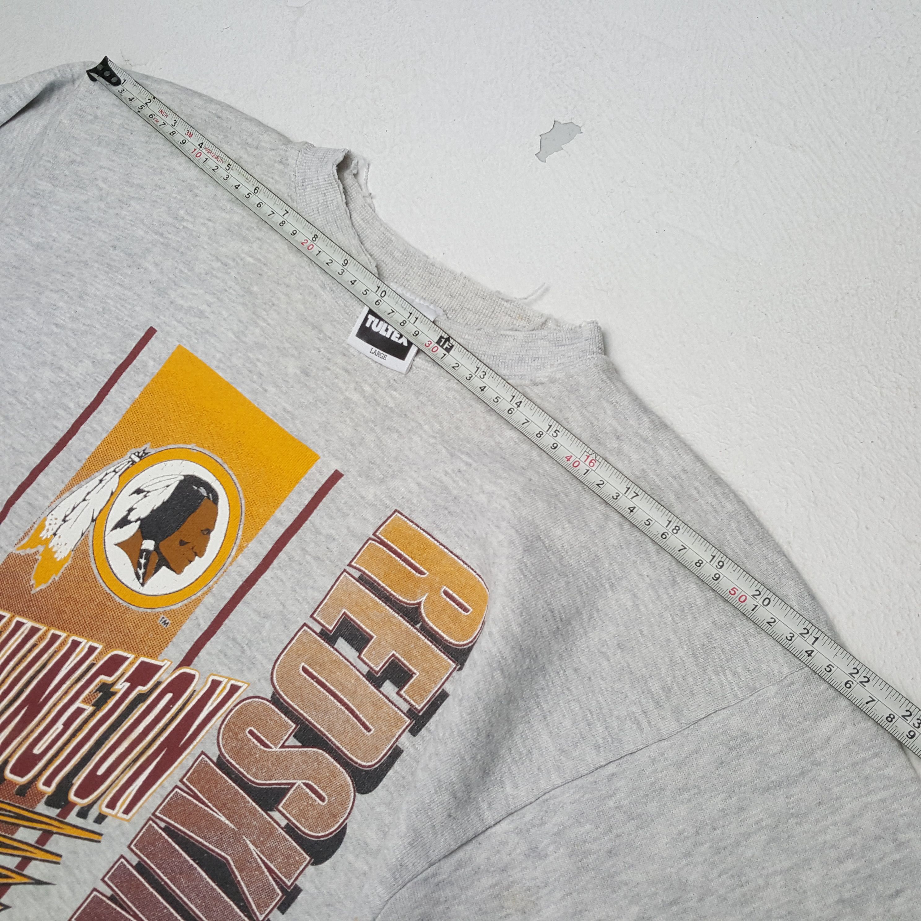 NFL × Vintage REDSKINS WASHINGTON NFL Football Team Sweatshirt Size US M / EU 48-50 / 2 - 4 Thumbnail