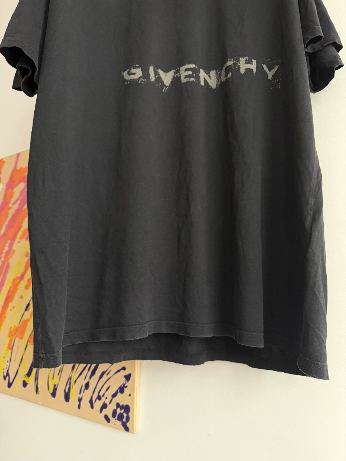 Givenchy Givenchy Logo T-Shirt Size US XXL / EU 58 / 5 - 4 Thumbnail