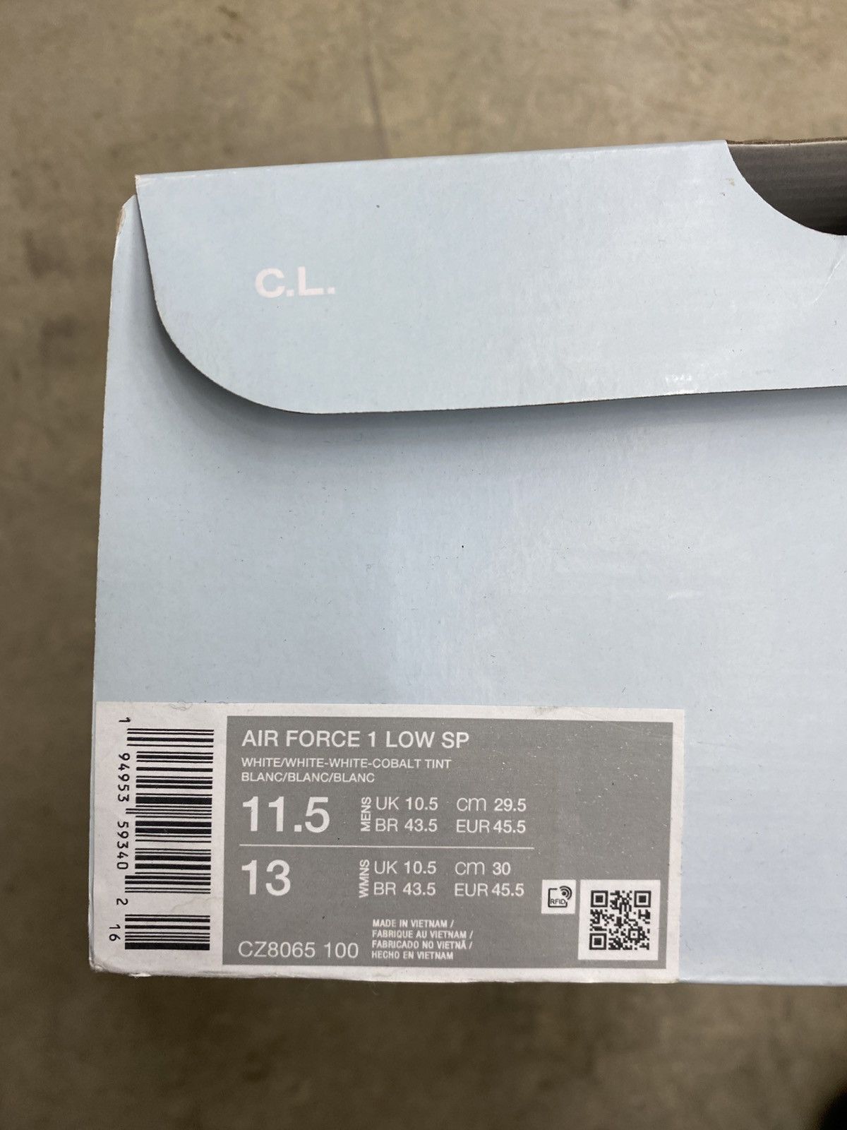 NOCTA × Nike Nike NOCTA Air Force CLB Love You Forever Size US 11.5 / EU 44-45 - 3 Thumbnail