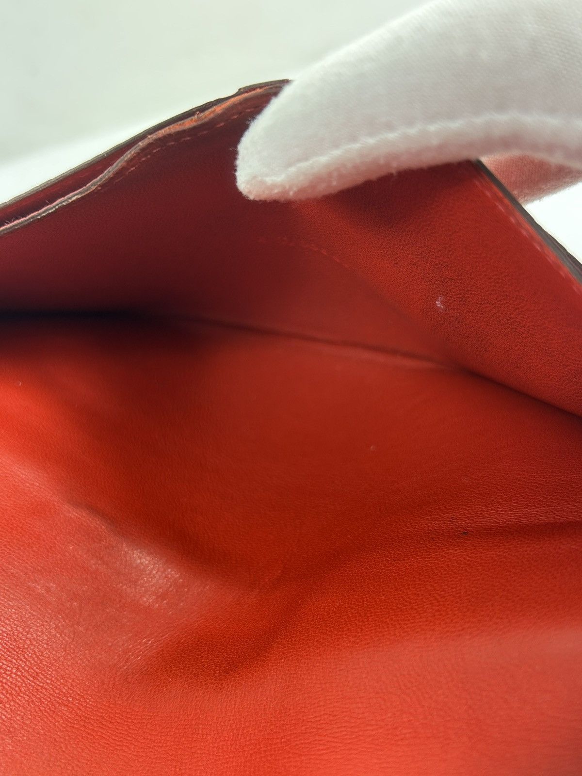 Hermes Hermès Dogon Red Leather Long Wallet Size ONE SIZE - 6 Thumbnail