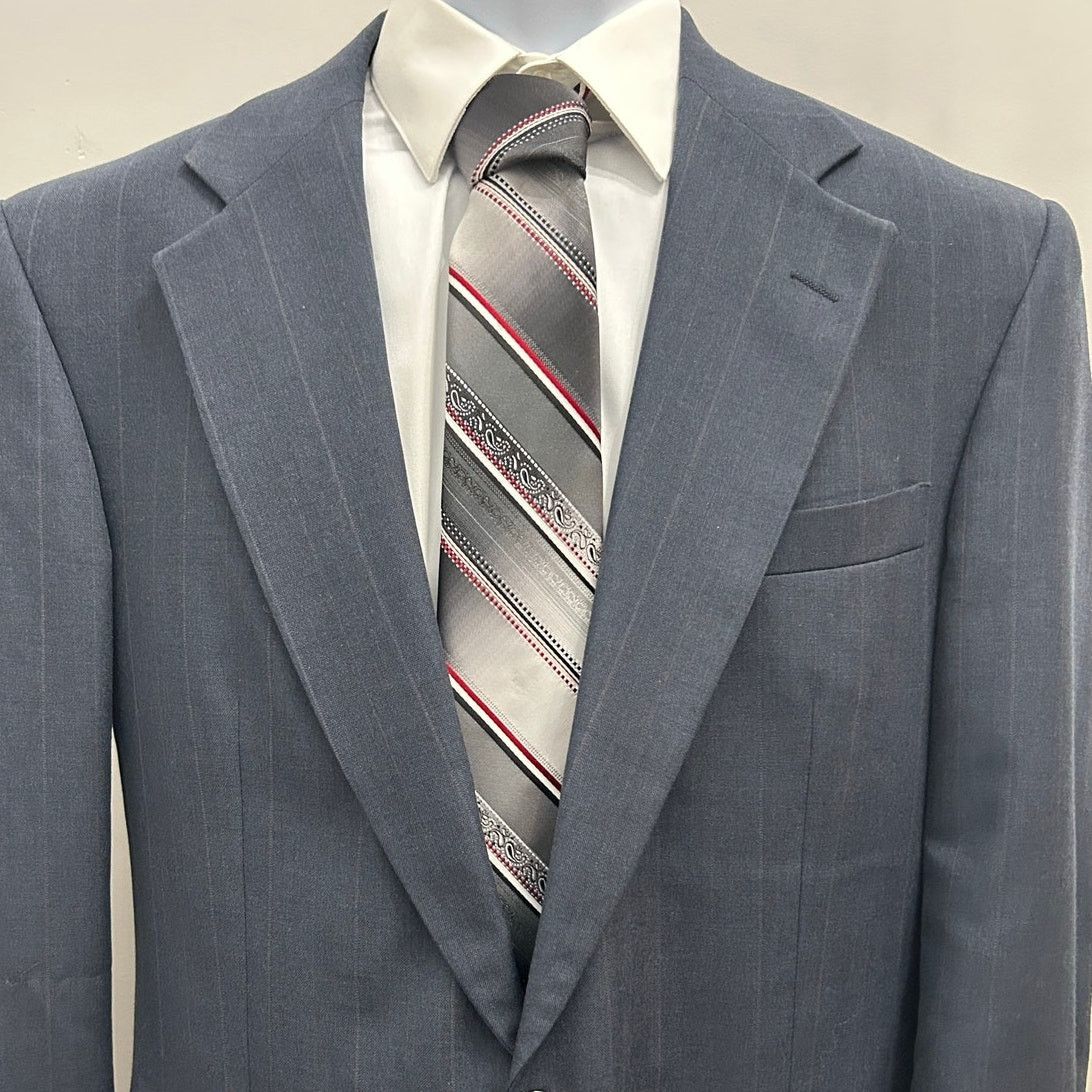Botany 500 Botany 500 Vintage Sport Coat 42R Athletic Fit USA Made Size 42R - 4 Thumbnail