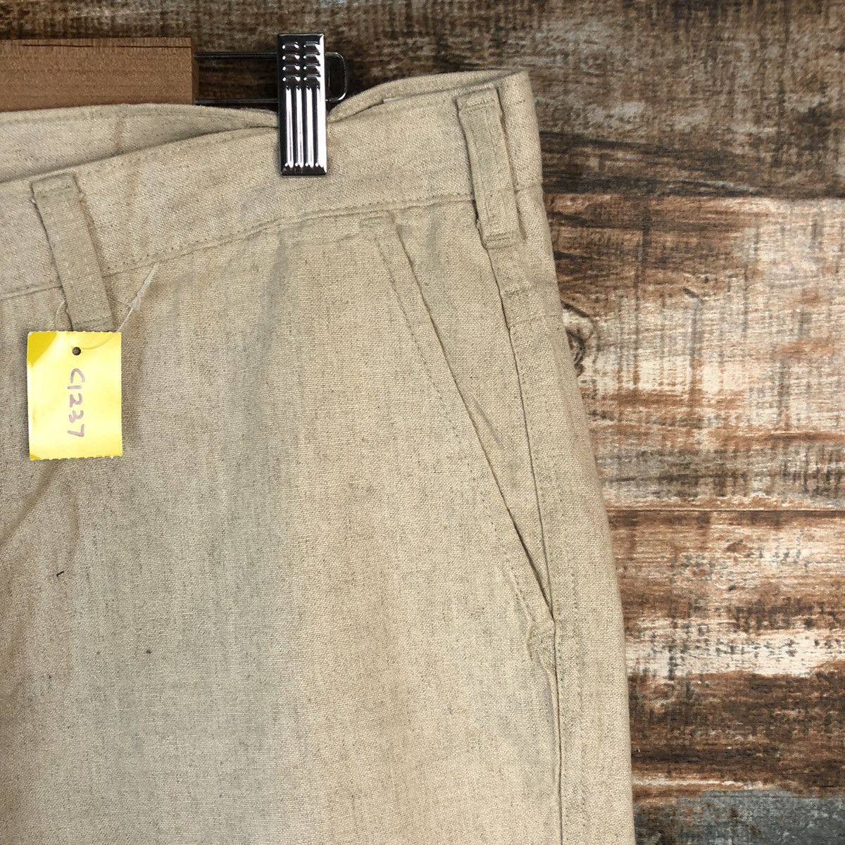 Wrangler DL Wrangler Vintage Beige Casual Pants #C1237 Size US 36 / EU 52 - 8 Thumbnail