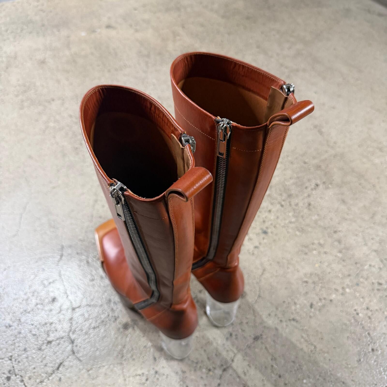 Rick Owens Rick Owens Knee High Kiss Heels Size US 9 / EU 42 - 7 Thumbnail