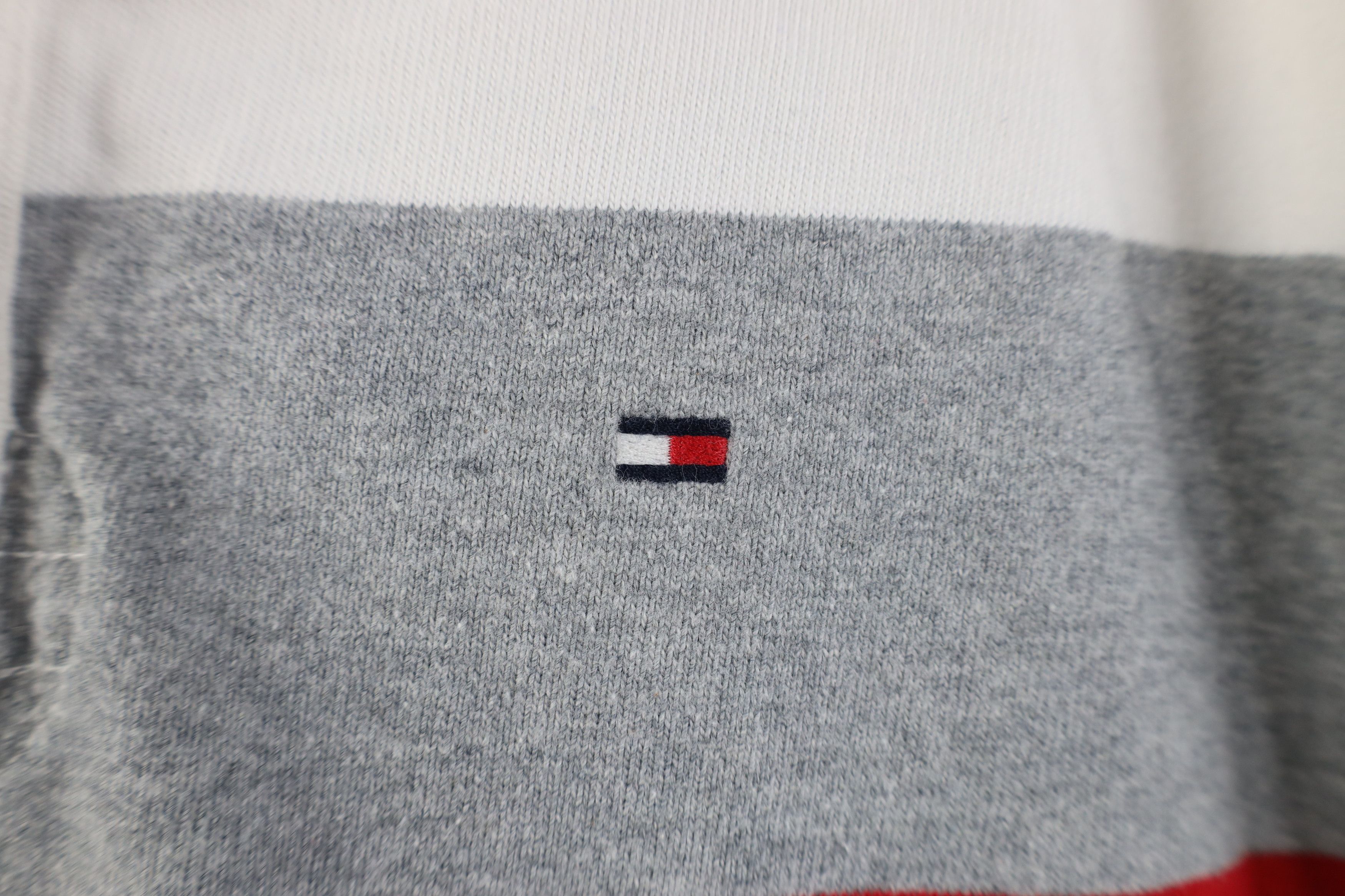 Tommy Hilfiger Vintage Y2K Tommy Hilfiger Long Sleeve Rugby Polo Shirt Size US L / EU 52-54 / 3 - 4 Thumbnail