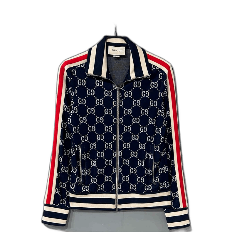 ヴィンテージGUCCI ジャケット GUCCI（グッチ）テーラードジャケット 紺 サイズ:46(M位) メンズ