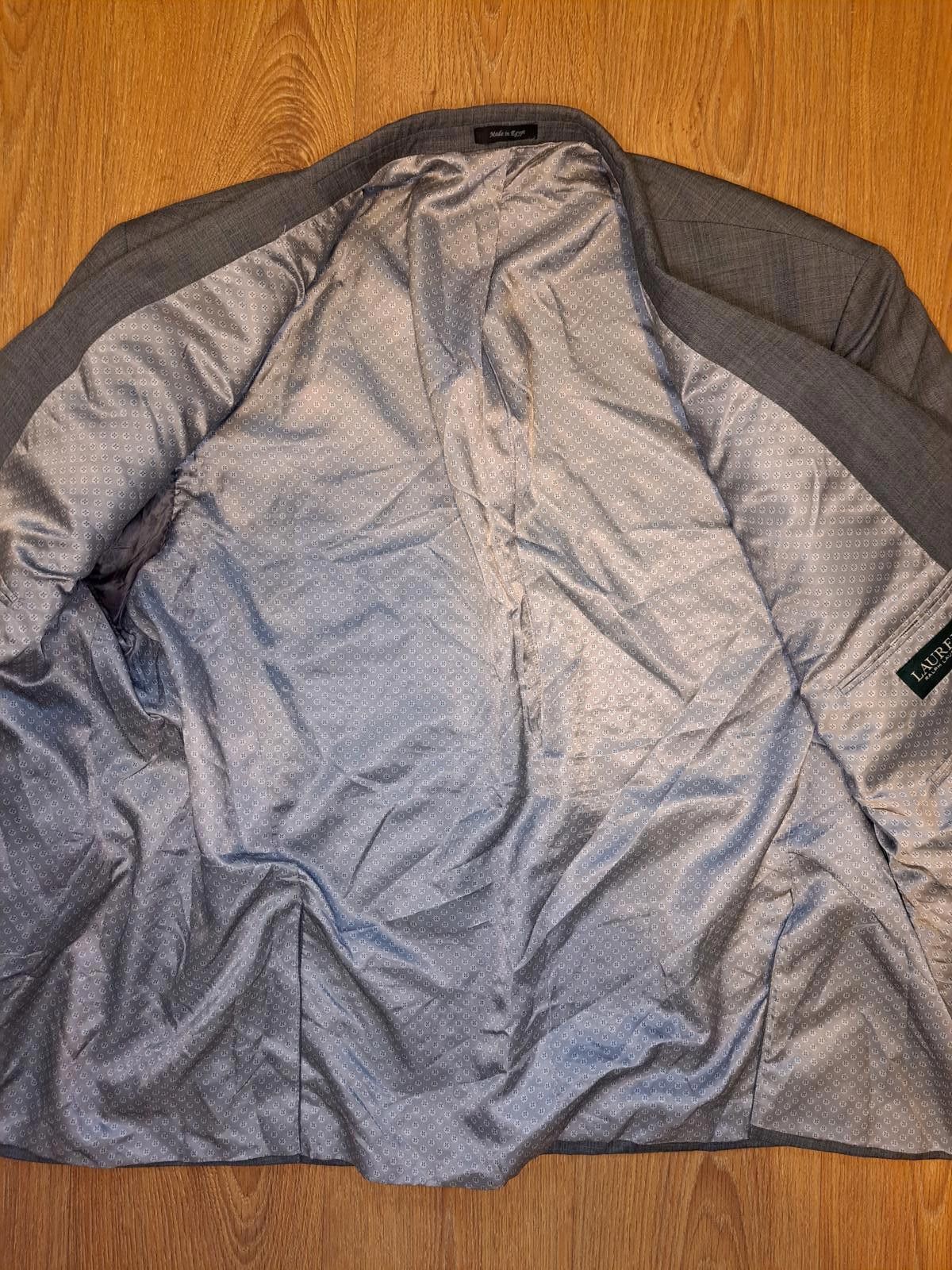 Polo Ralph Lauren Ralph Lauren Sport Coat Mens 56R Gray Wool Double Vented Size 54R - 7 Thumbnail