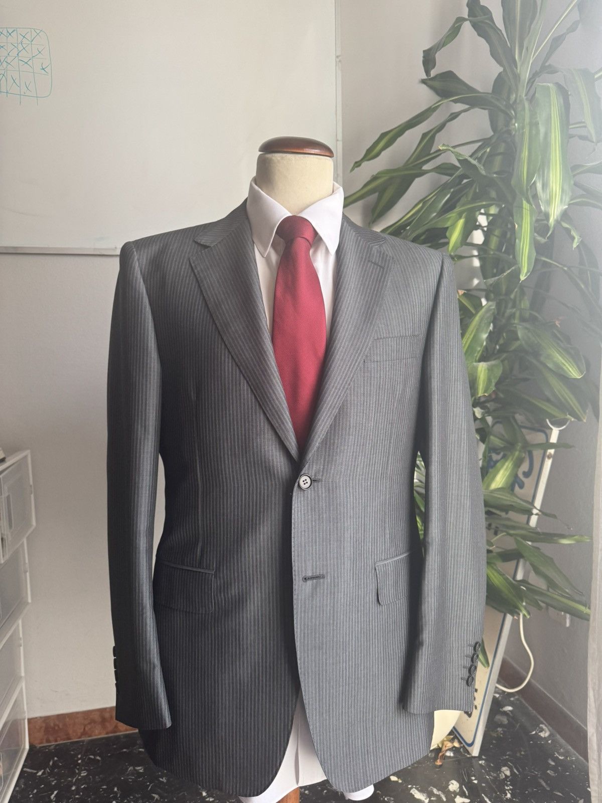 Canali Canali grey suit 46 new Size 46R - 1 Thumbnail
