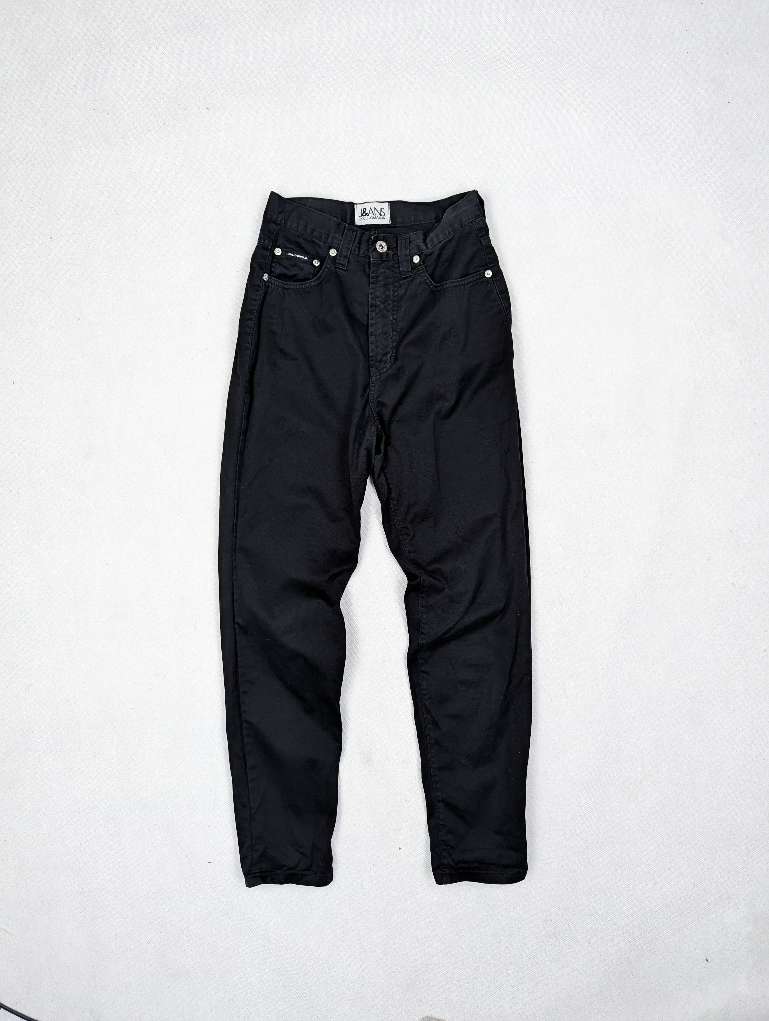 Dolce & Gabbana Dolce Gabbana black jeans Size 28" / US 6 / IT 42 - 2 Thumbnail