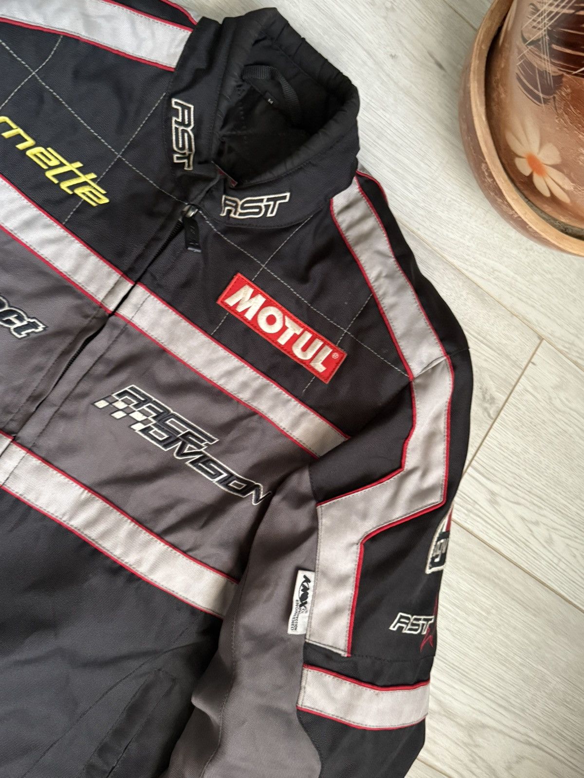 Other UK Vintage Armoured moto direct jacket racing division Size US M / EU 48-50 / 2 - 3 Thumbnail