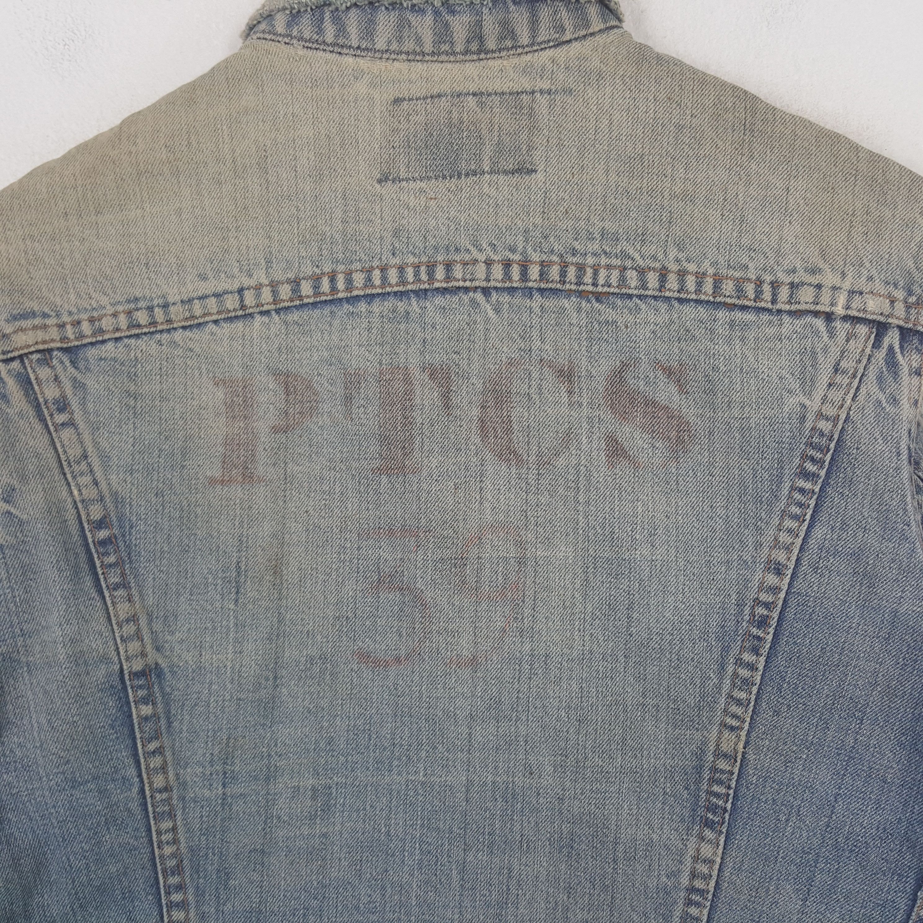 Levi's Vintage Levi's PTCS American Bikers Denim Jacket RR26 Size US XS / EU 42 / 0 - 4 Thumbnail