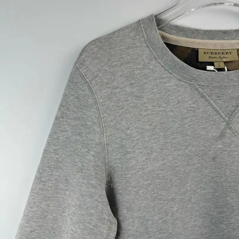 Burberry Burberry Grey Cotton Embroidered Long Sleeve Sweatshirt. Size S / US 4 / IT 40 - 4 Thumbnail