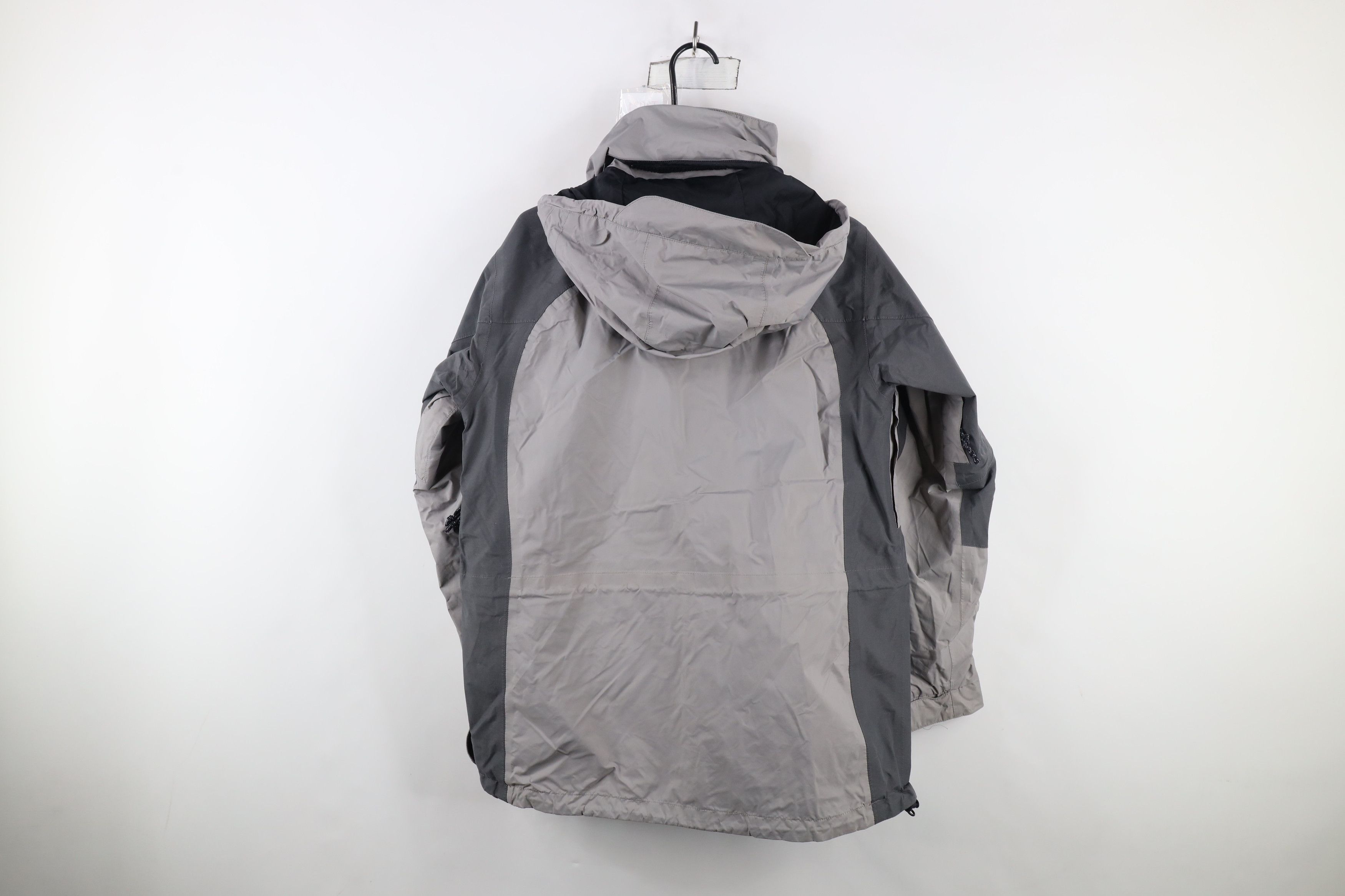 The North Face Vintage 90s The North Face Goretex Hooded Rain Jacket Gray Size US M / EU 48-50 / 2 - 13 Thumbnail
