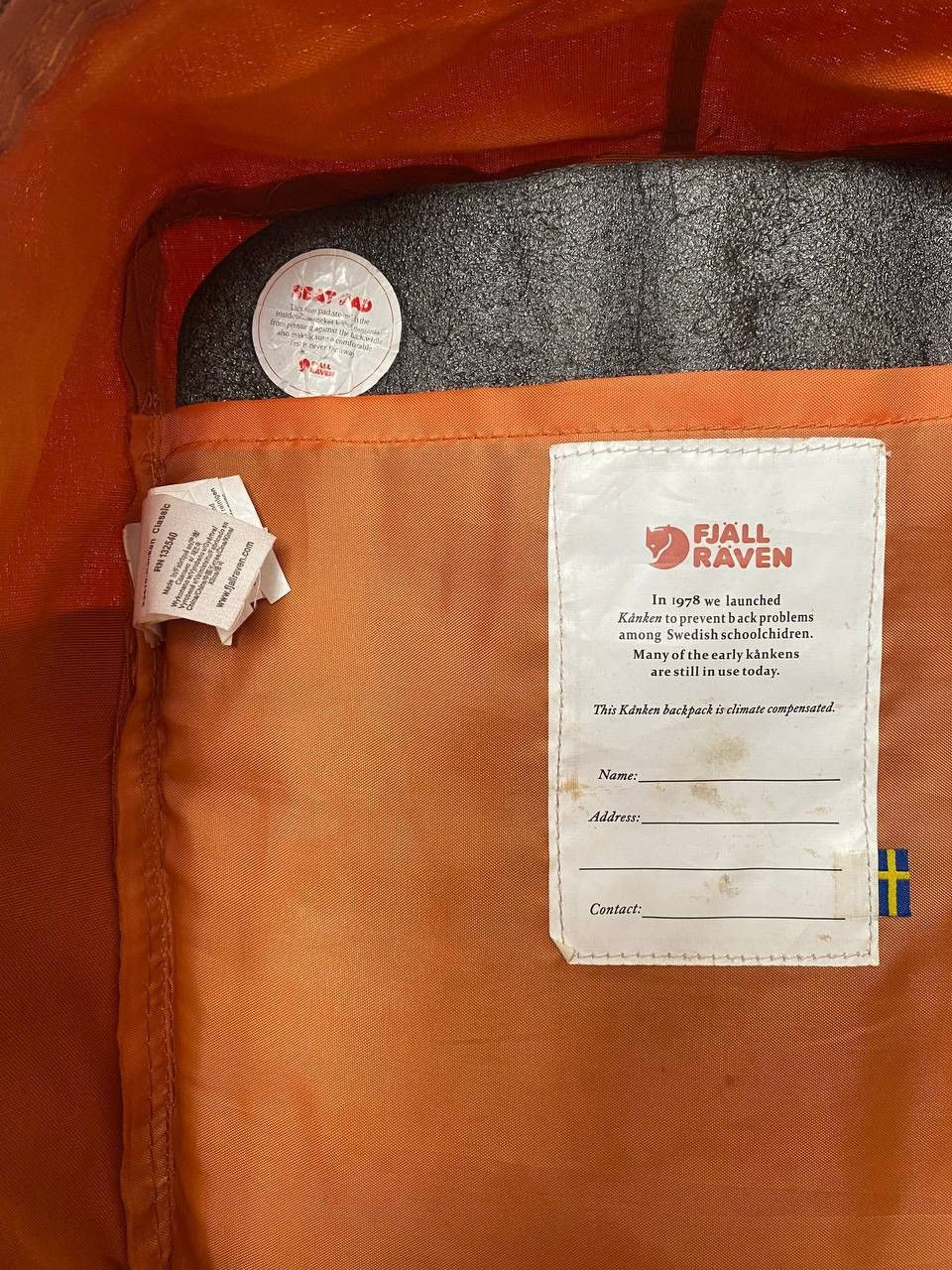 Fjallraven Rare Fjallraven 23510 Kanken Classic Bag Washed Y2K outdoor Size ONE SIZE - 7 Thumbnail