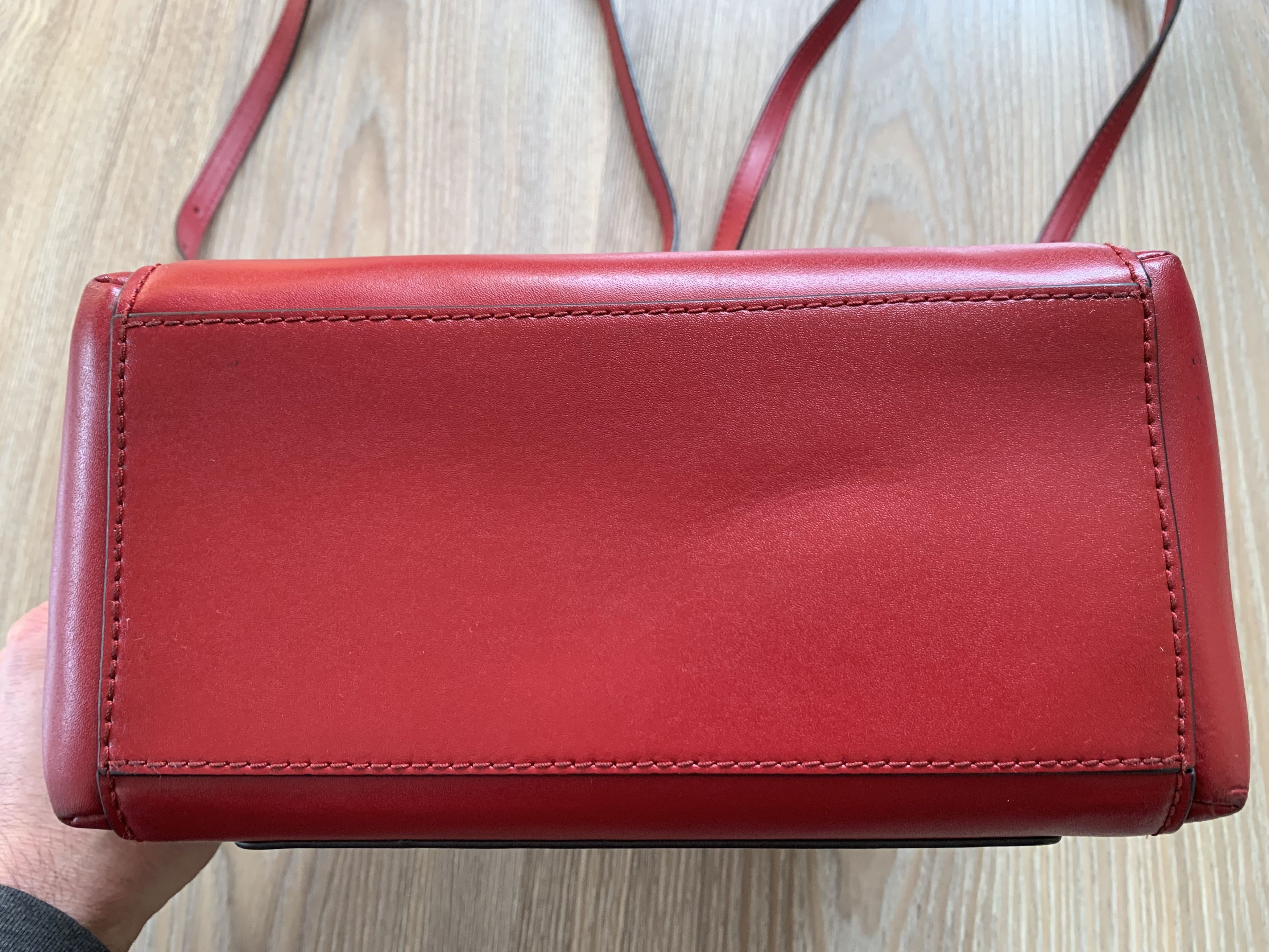 Michael Kors Michael Kors Red Leather Mindy Backpack Size ONE SIZE - 6 Thumbnail