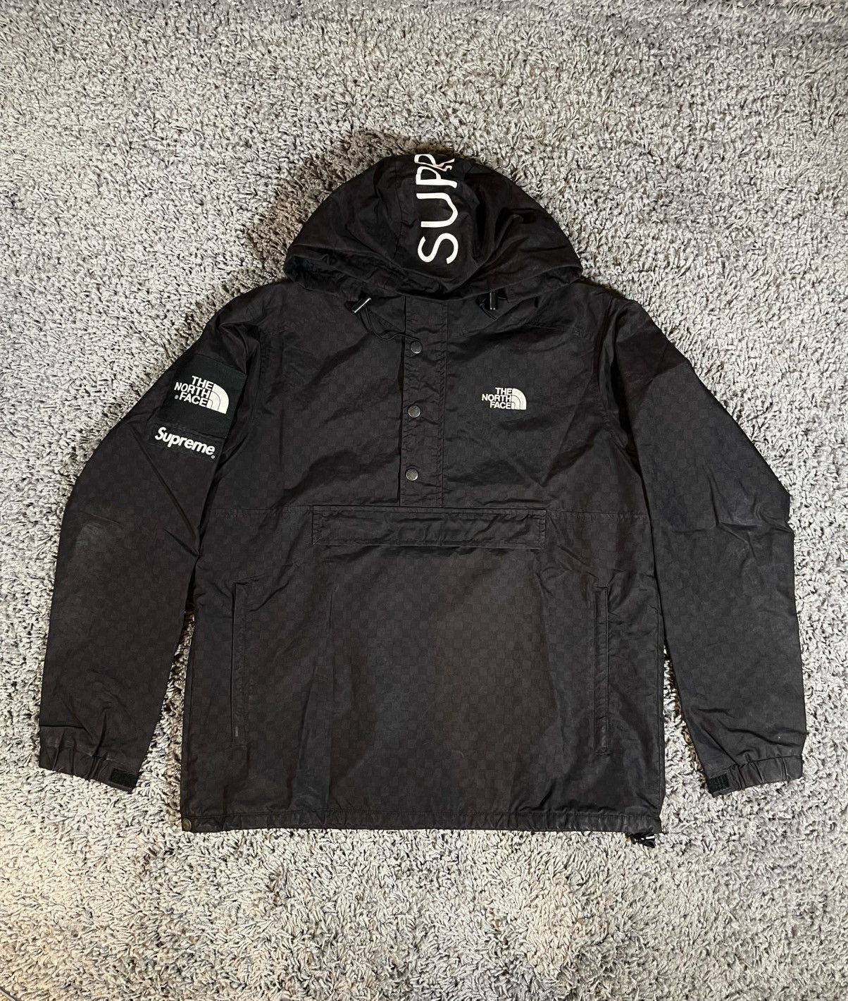 Supreme × The North Face 2011SS Supreme X TNFCheckered Windbreaker Jacket Black Size US M / EU 48-50 / 2 - 1 Thumbnail