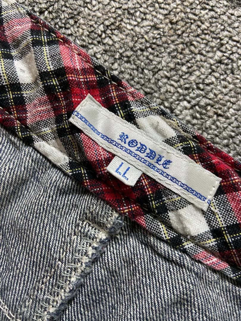 Japanese Brand Roddie Brand Capri Denim Jeans with Double Waist (184) Size US 34 / EU 50 - 3 Thumbnail