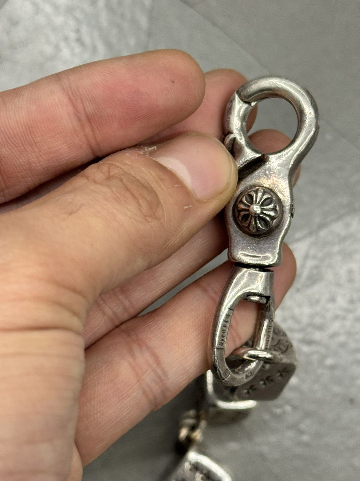 Chrome Hearts Chrome Hearts 13link 2lobster clip Dice Wallet Chain Size ONE SIZE - 5 Thumbnail
