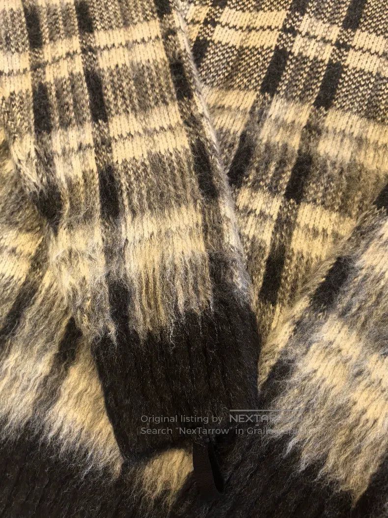 Helmut Lang Helmut Lang Checkered Turtleneck Sweater Size S / US 4 / IT 40 - 2 Thumbnail