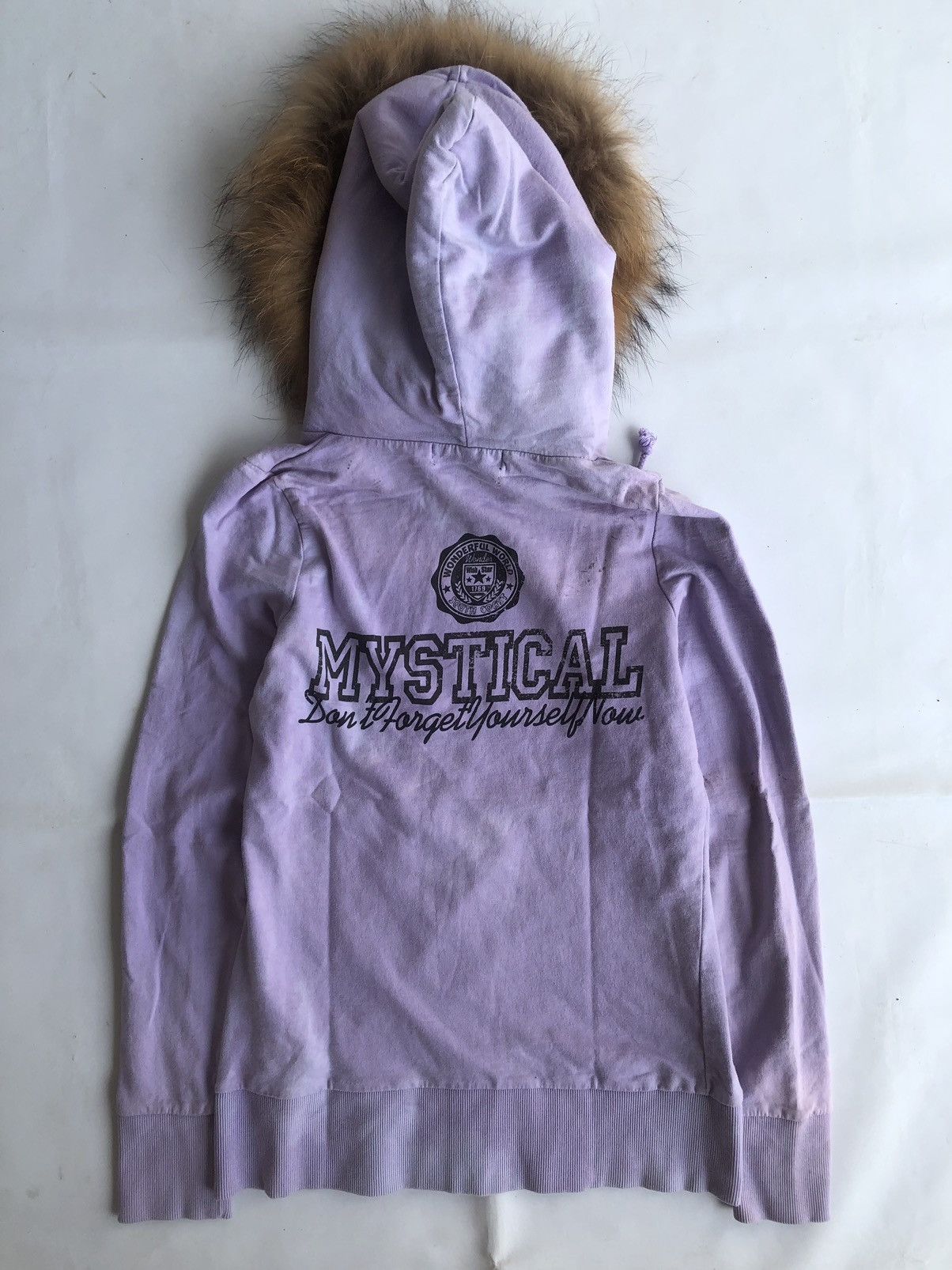 If Six Was Nine Japanese Poem Faux Fur Hoodie Ifsixwasnine LGB Style Size US M / EU 48-50 / 2 - 2 Thumbnail